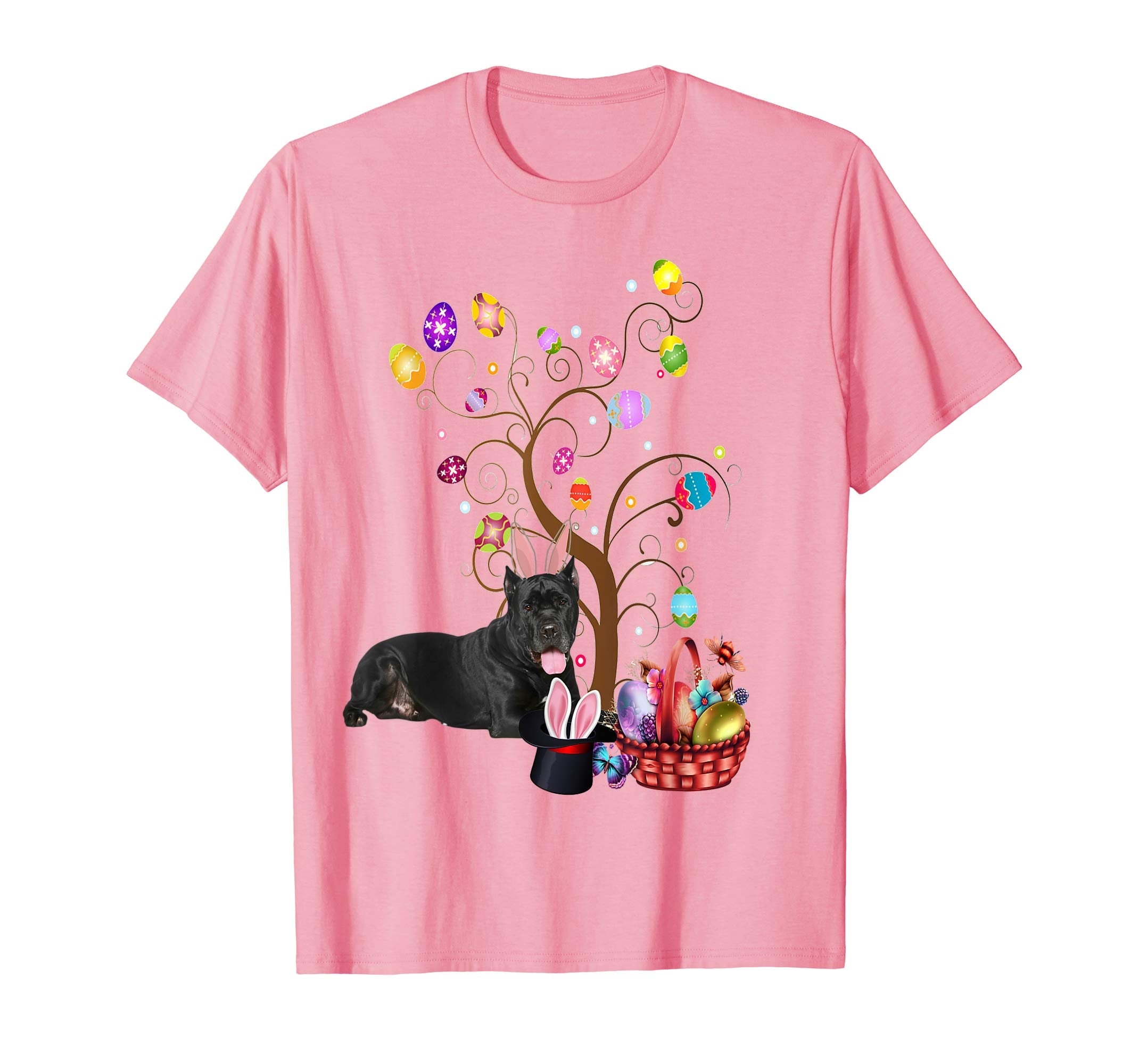 Bunny Cane Corso Easter Day Hunting Egg T-Shirt Dad Mom Gift