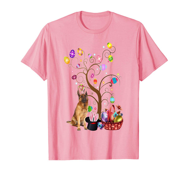 Bunny Belgian Malinois Dog Easter Day Hunting Egg T-Shirt