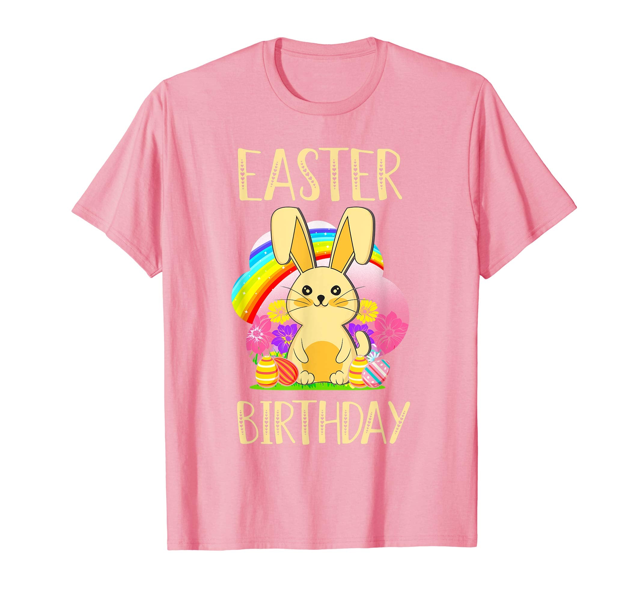 Easter Birthday T Shirt Easter Egg & Bunny Gift Women Girls