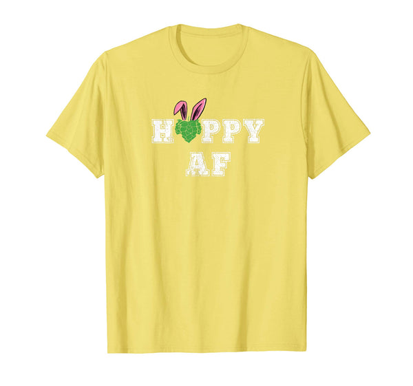 Hoppy AF Funny Easter Drinking TShirt for Beer Lovers