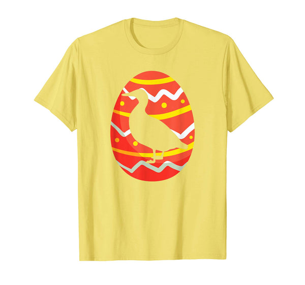 Happy Duck Easter Bunny Egg T-Shirt for Kids Boys Girls