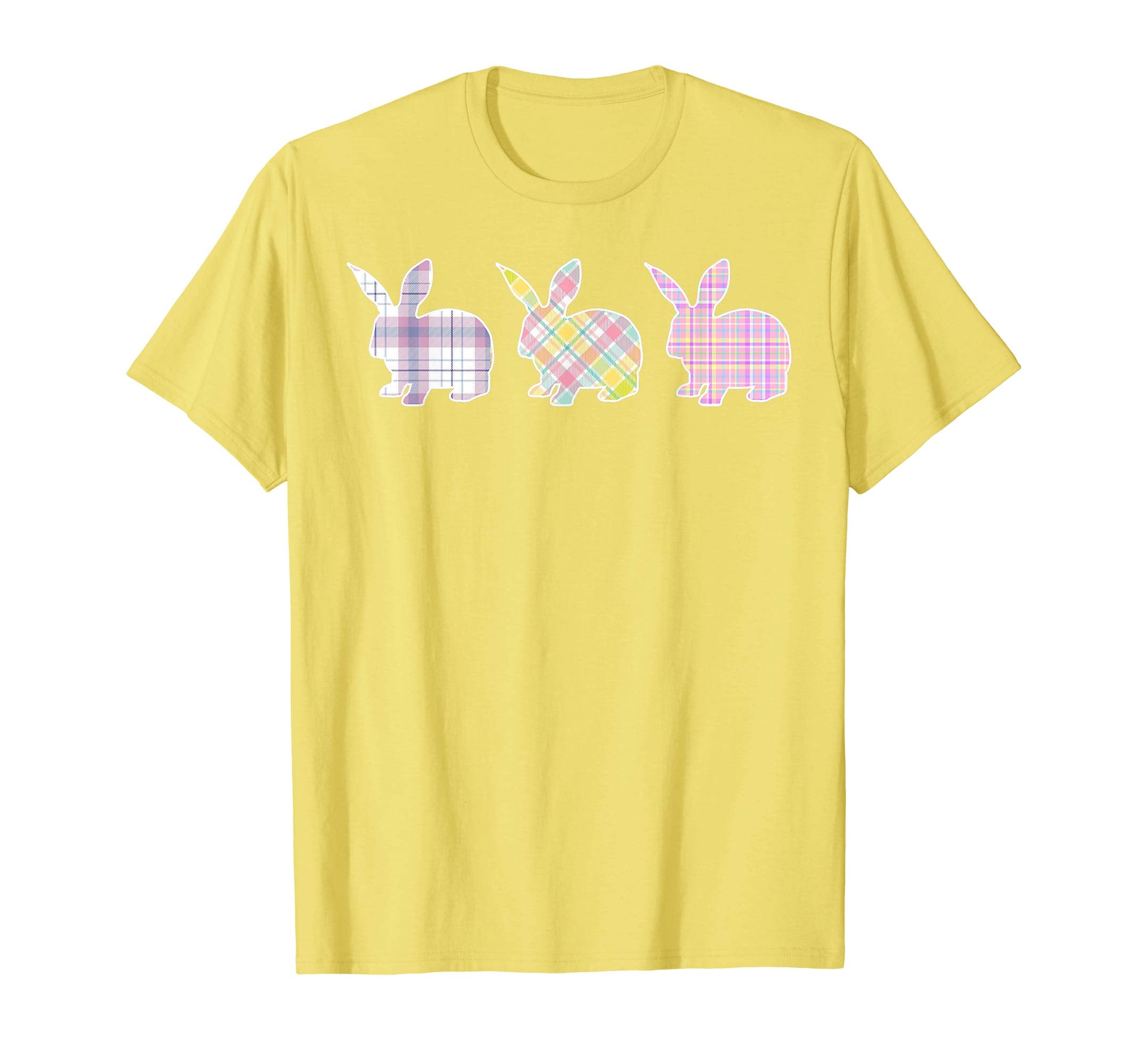 Cute Peeps- Bunny Easter Plaid -Happy Easter T shirt Gift