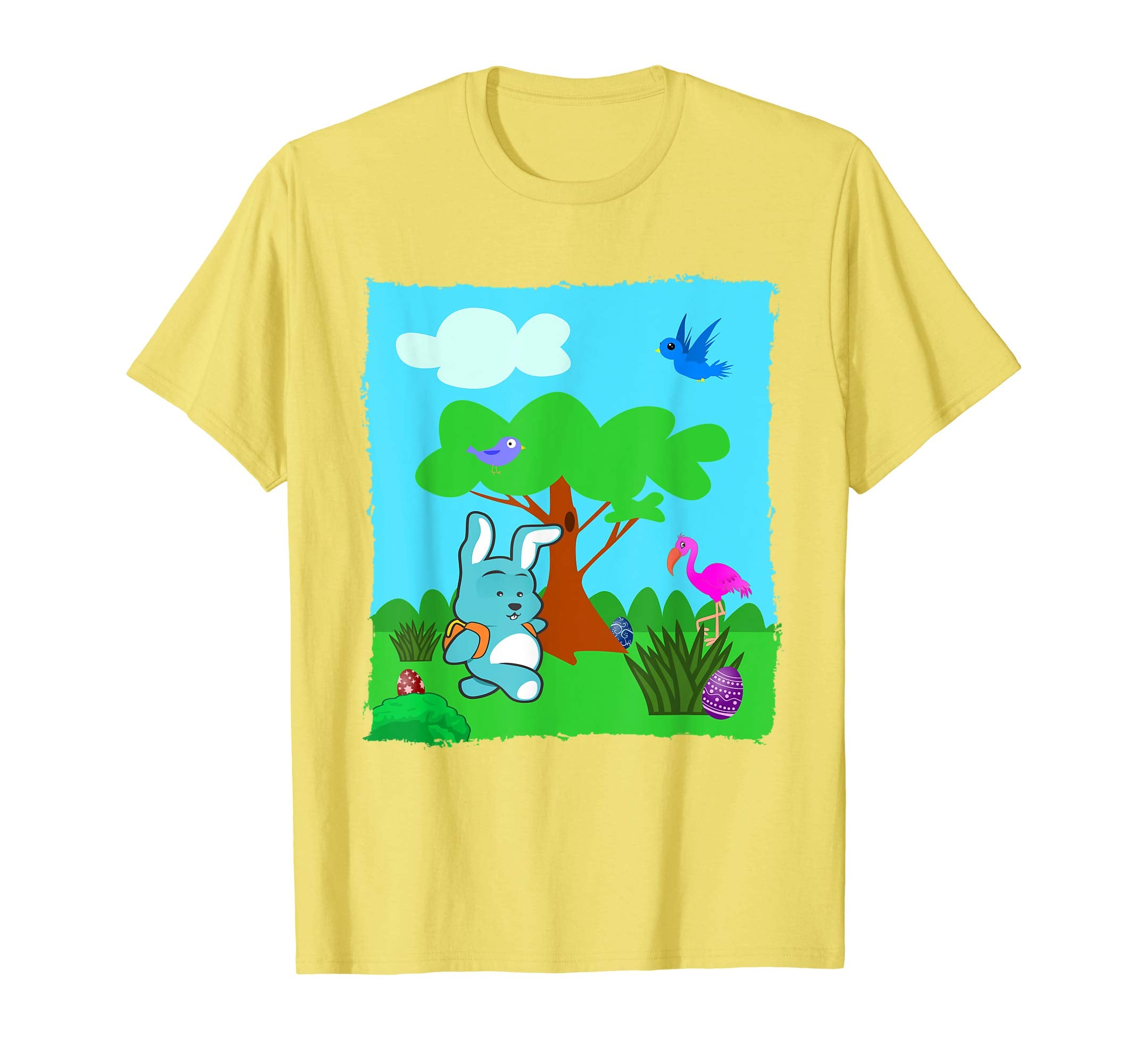 Cute Easter T-Shirt Bunny Tee for Kids Egg Hunt Easter Shirt