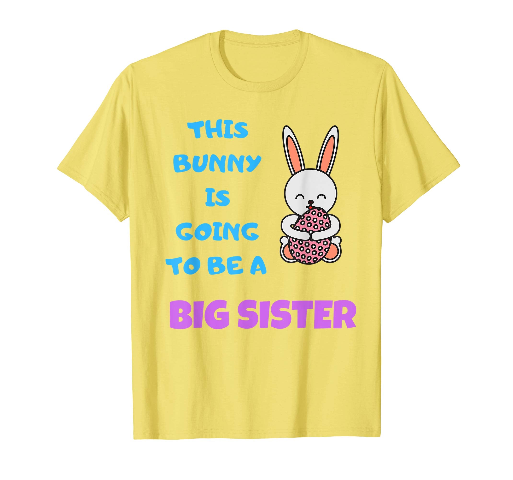 Big Sister Easter Bunny Shirt Gift T-shirt Girl / Toddler