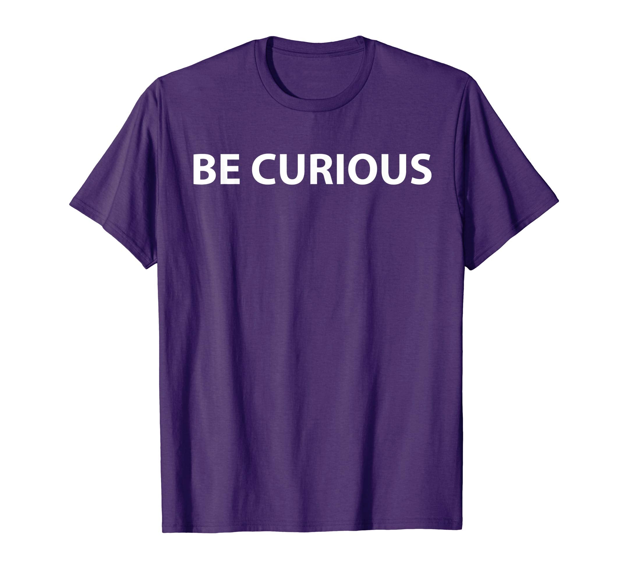 Be Curious T-shirt to celebrate april fool and easter