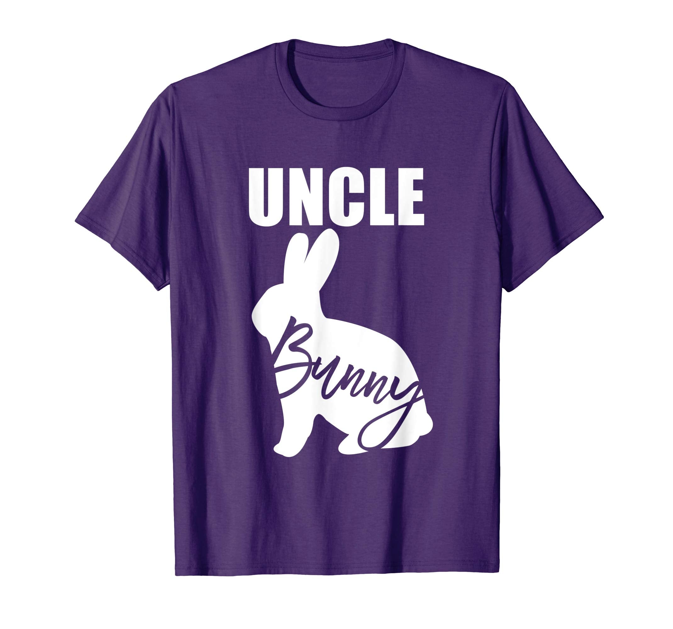 Uncle Bunny T Shirt Easter Family Outfit Cute Gift for Uncle
