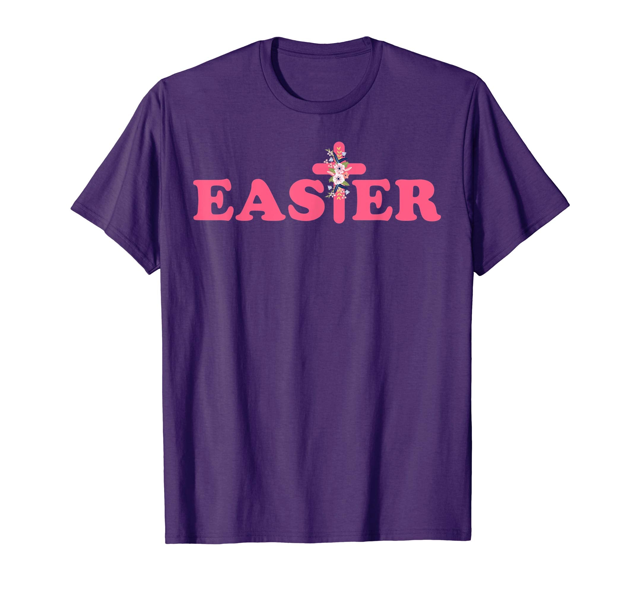 Easter Shirts for Women Religious Christian Cross Gift