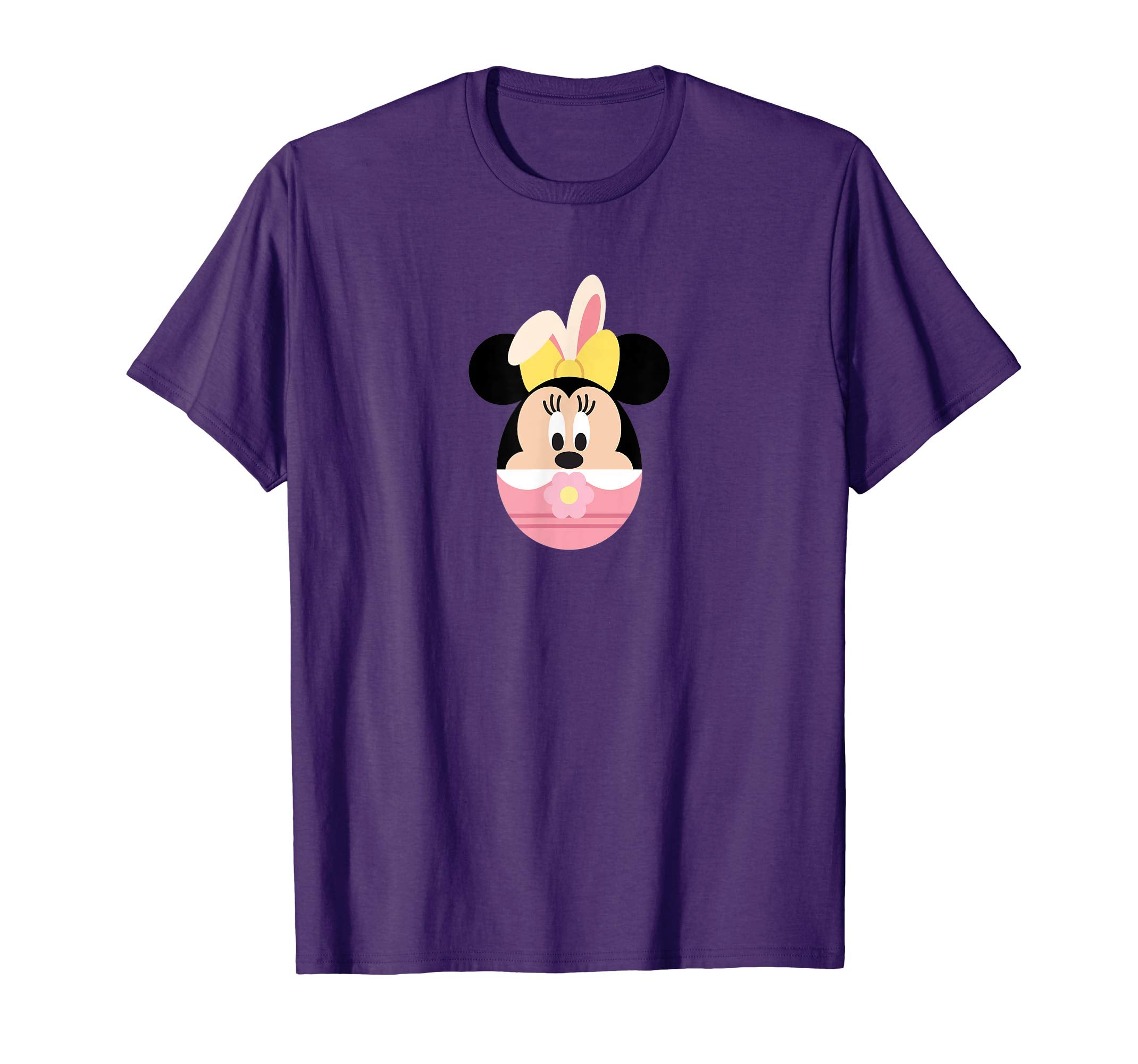 Disney Minnie Mouse Bunny Ears Pink Easter Egg T-Shirt