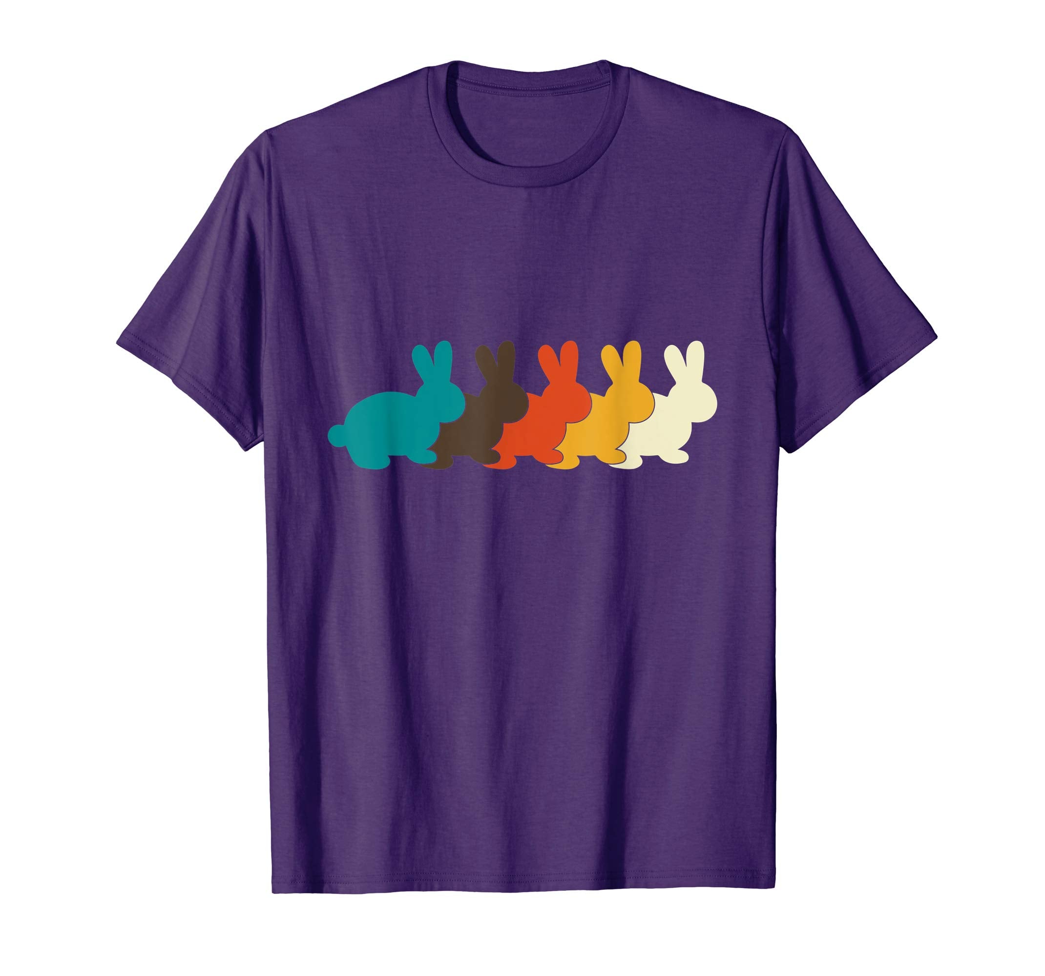 Vintage Bunny Rabbit Shirts Happy Easter Gifts Adults Kids