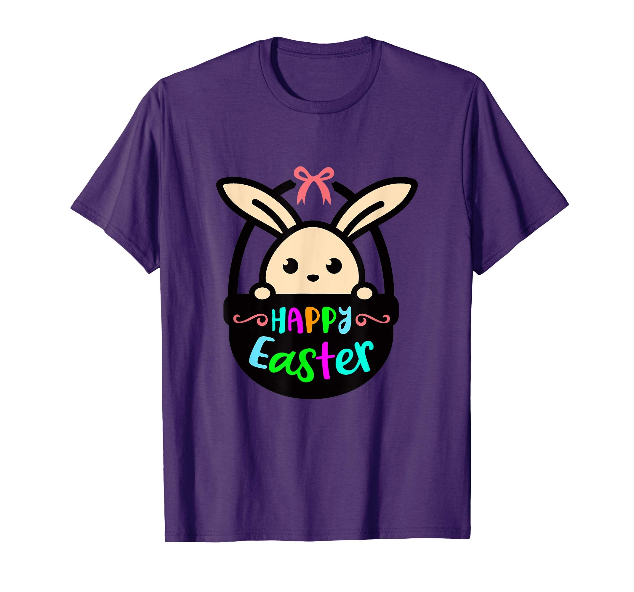 Matching Family Happy Easter Bunny T-Shirt for Girls &amp; Boys