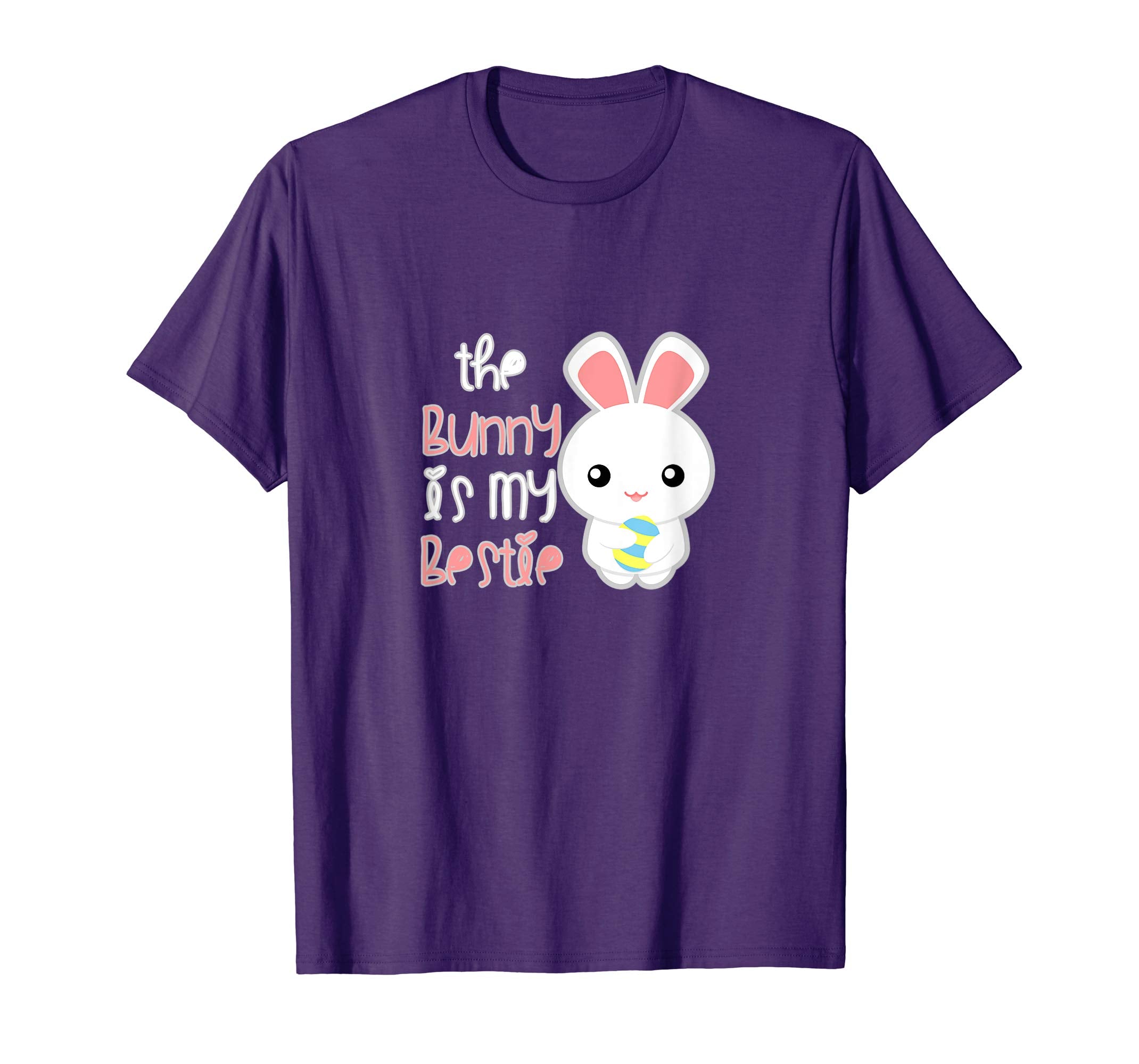 Vintage Style The Bunny Is My Bestie Easter T Shirt