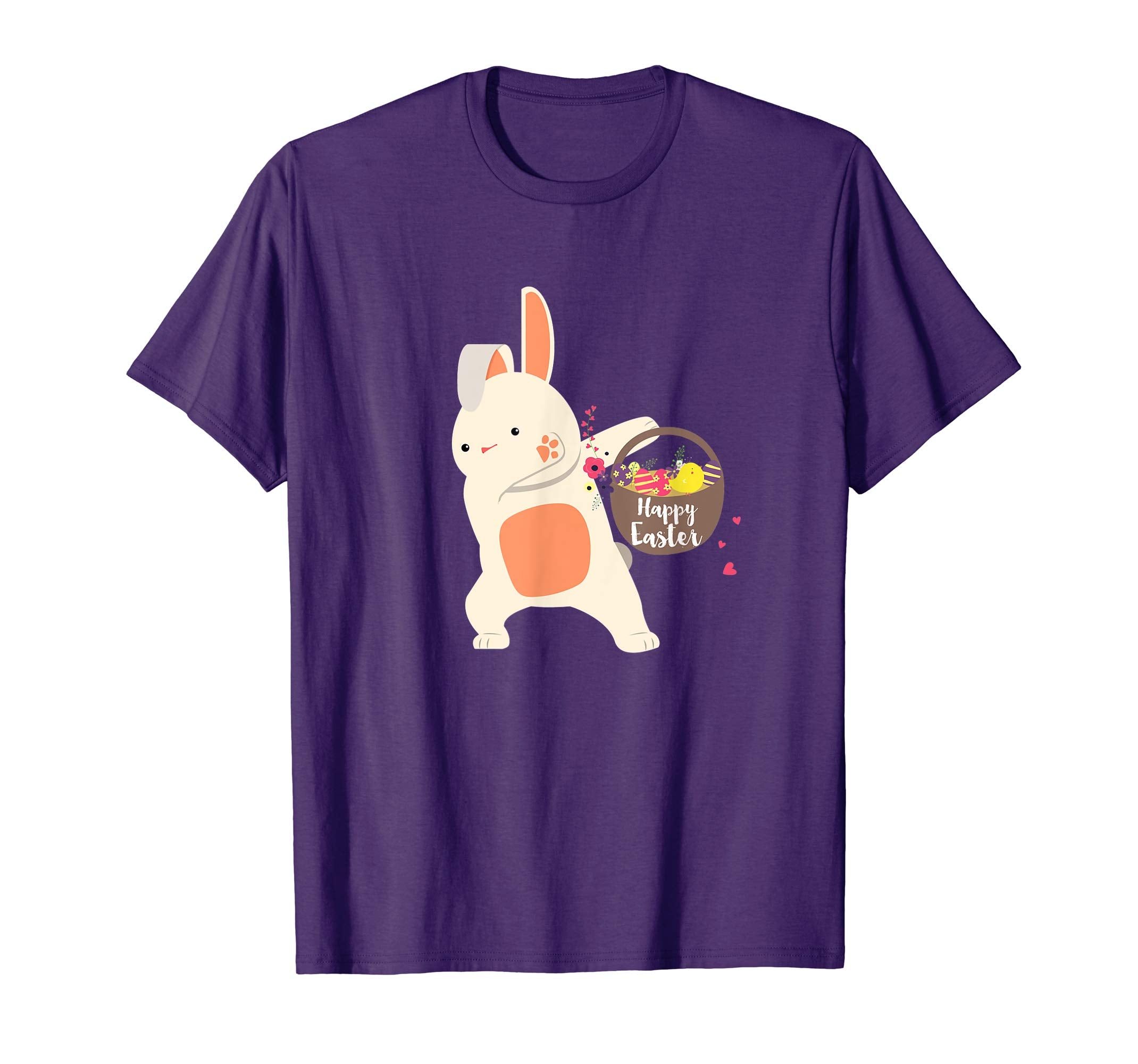 Bunny Dabbing Easter T-Shirt men women kids