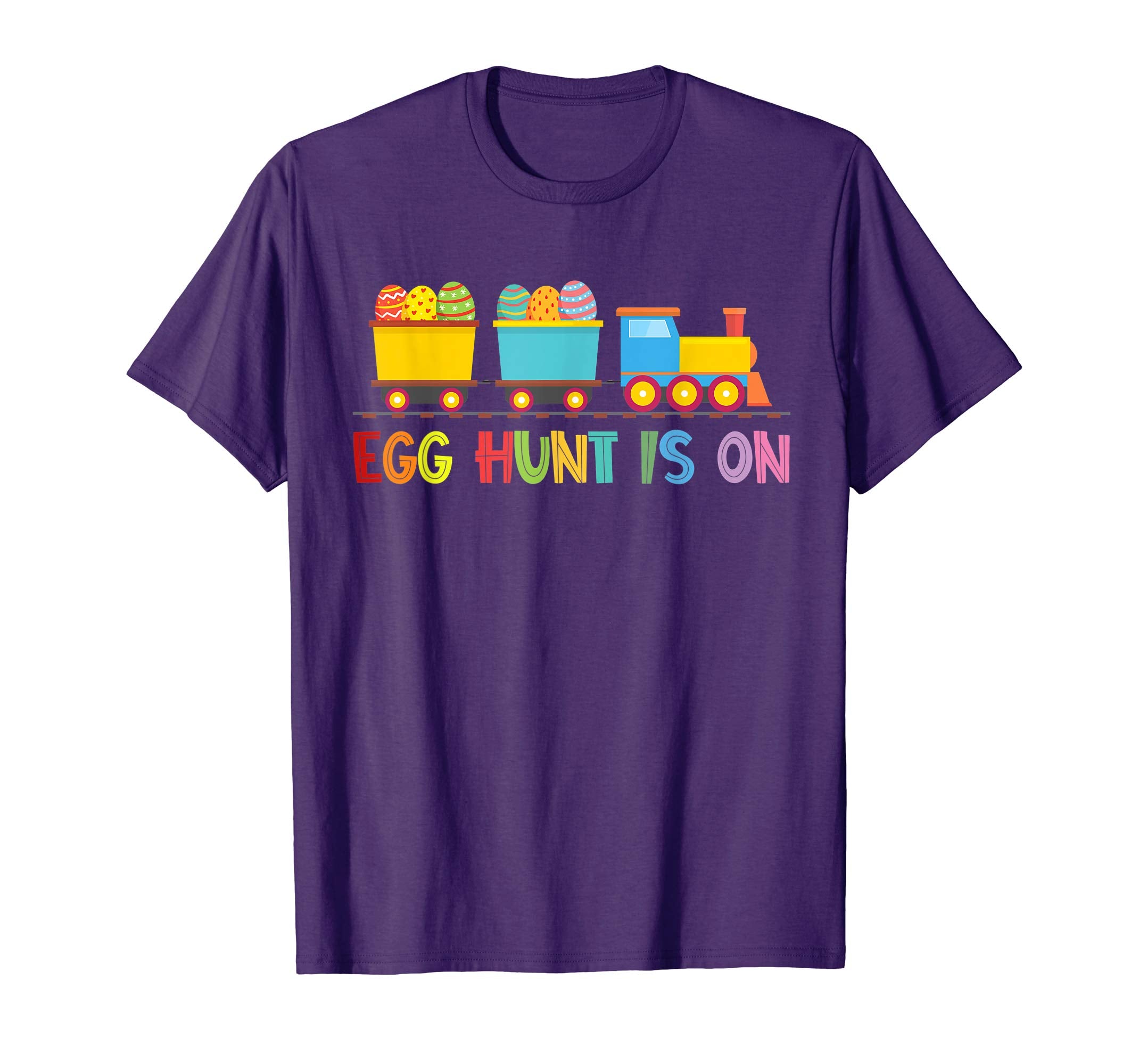 Happy Easter Train Egg Hunt Is On Kids Boys Girls Shirt Gift