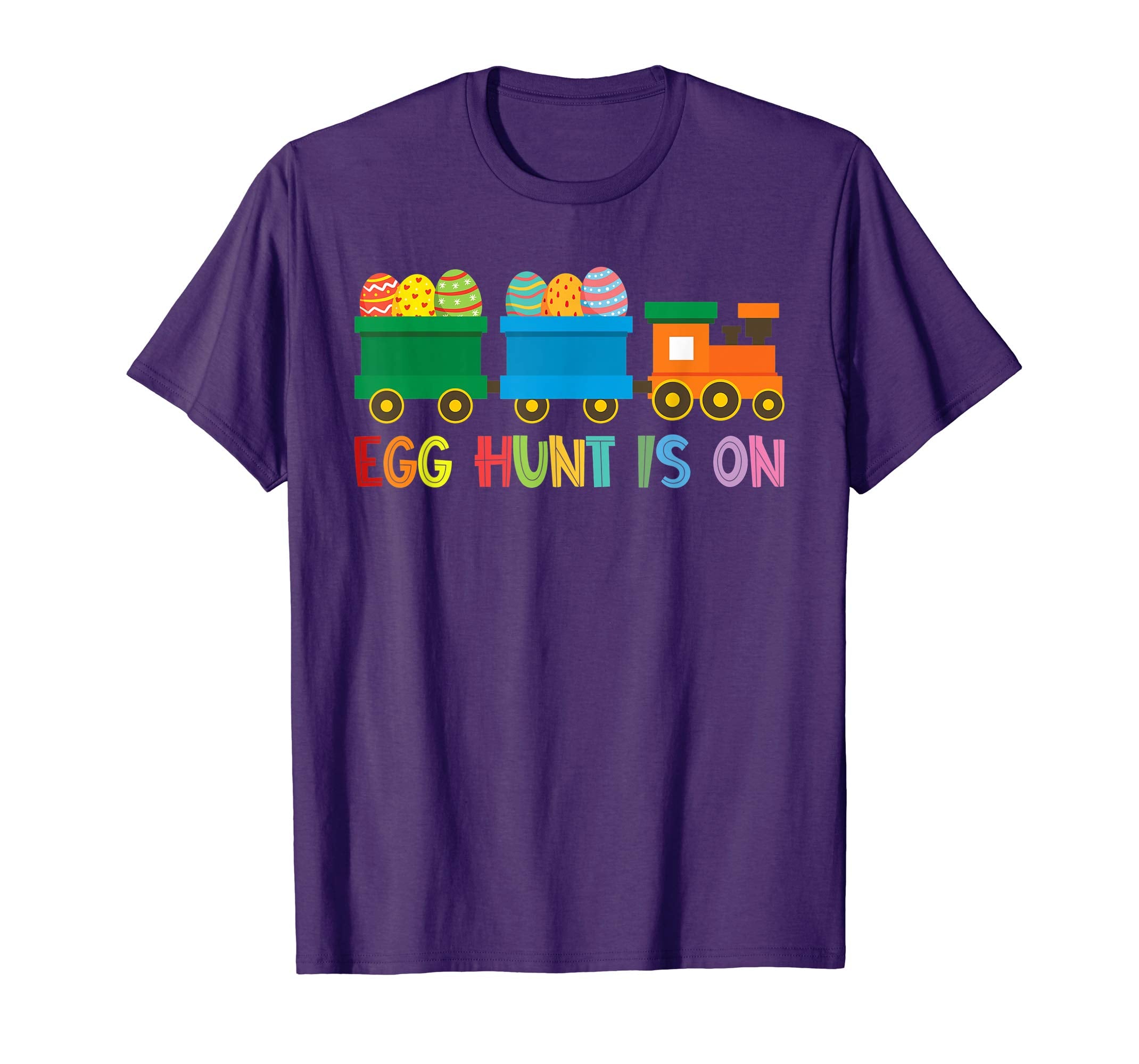 Happy Easter Train Egg Hunt Is On Kids Boys Girls Shirt Gift