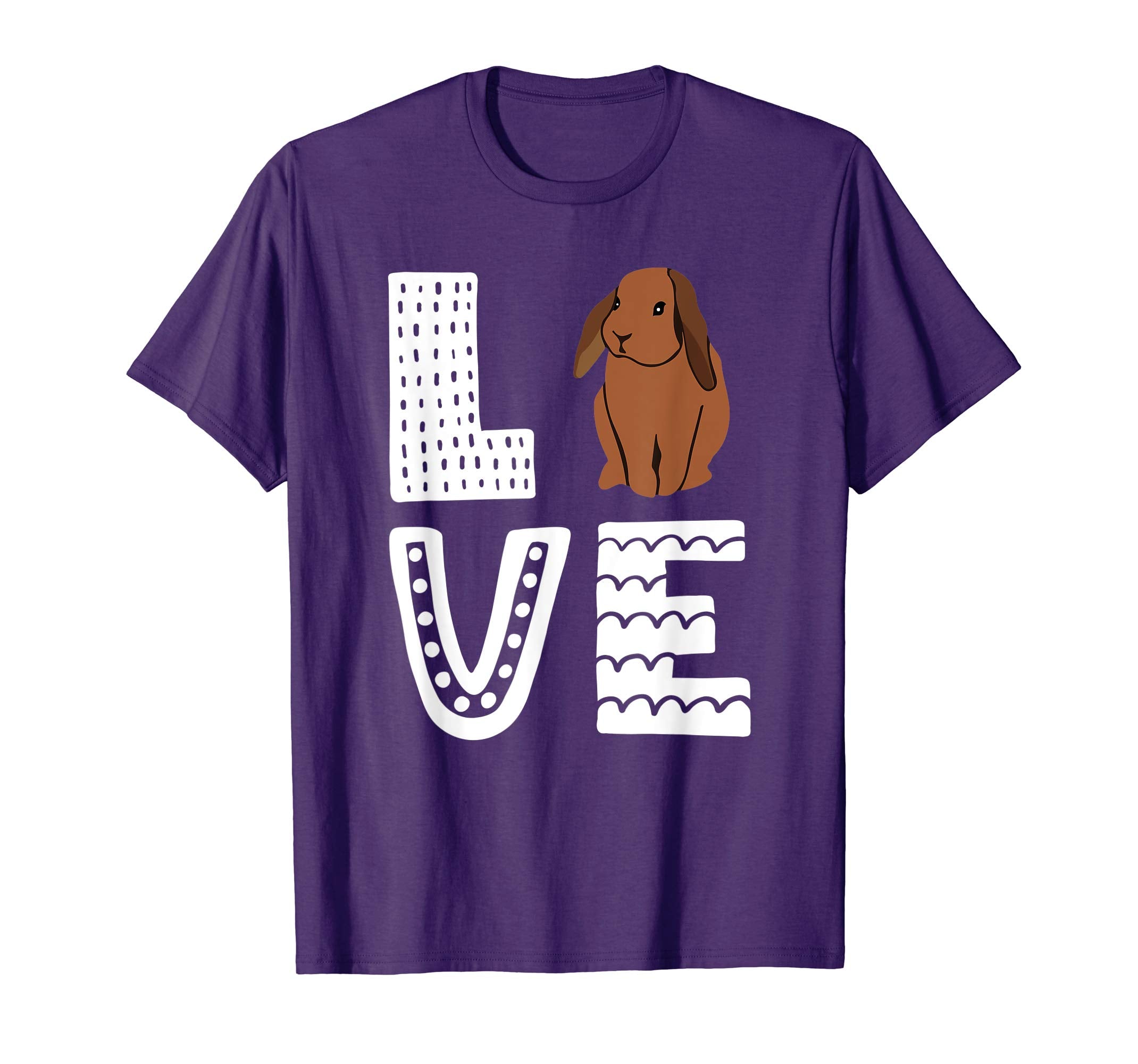 Love Bunny T-Shirt Rabbit Lover Animal Pet Owner Easter Gift