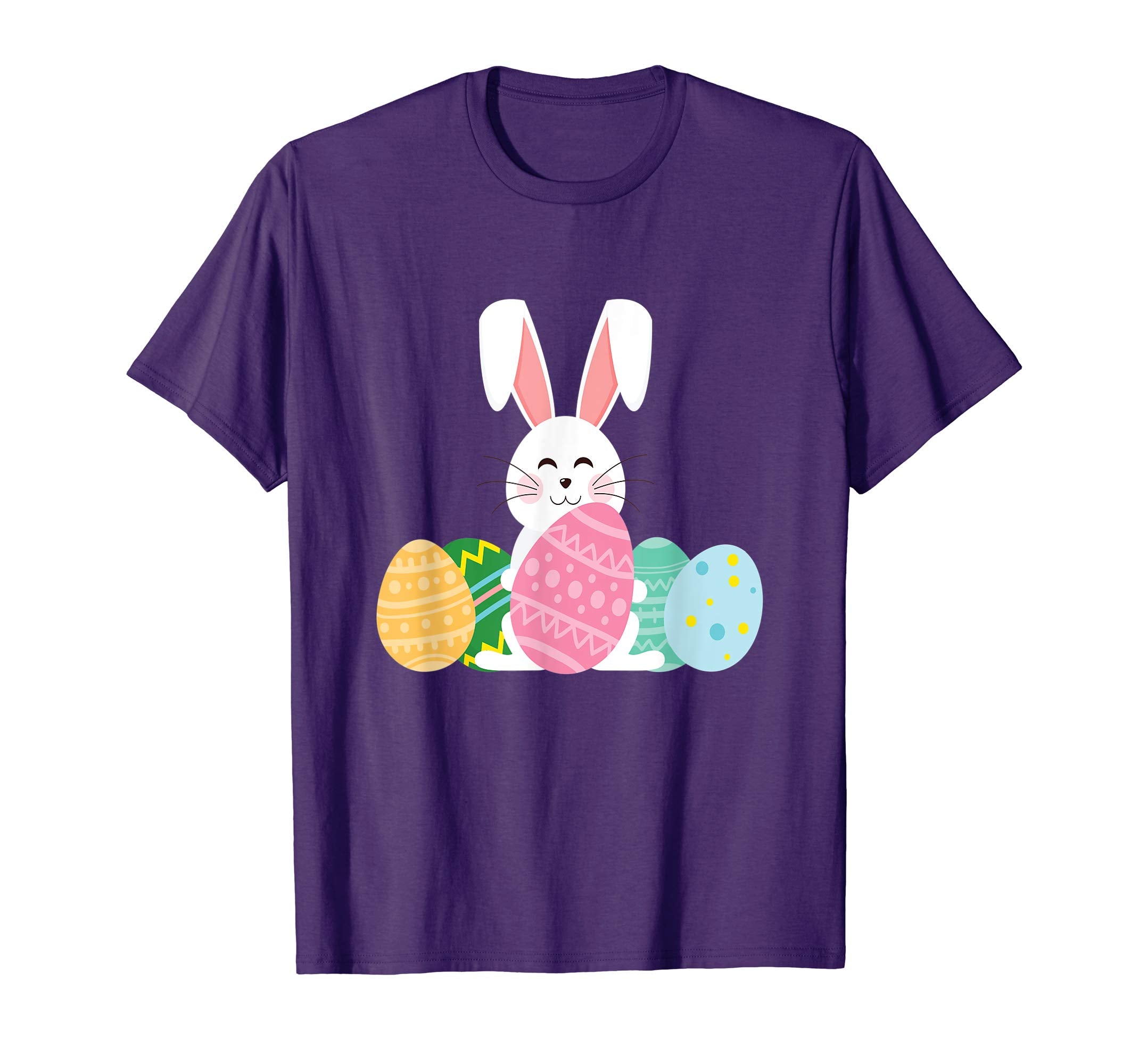 Cute Easter T-Shirt Bunny Tee for Kids Egg Hunt