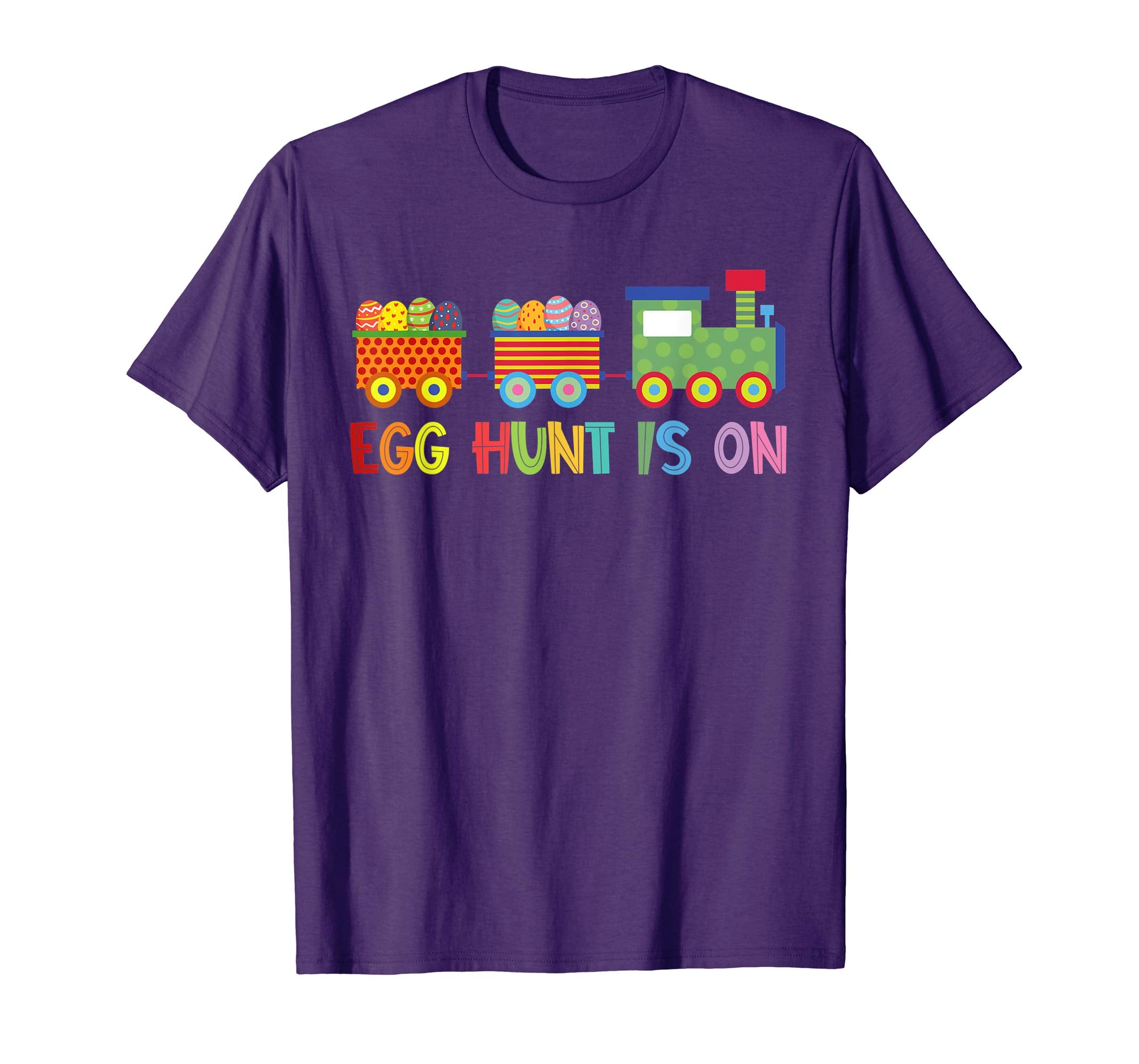 Happy Easter Train Egg Hunt Is On Kids Boys Girls Shirt Gift