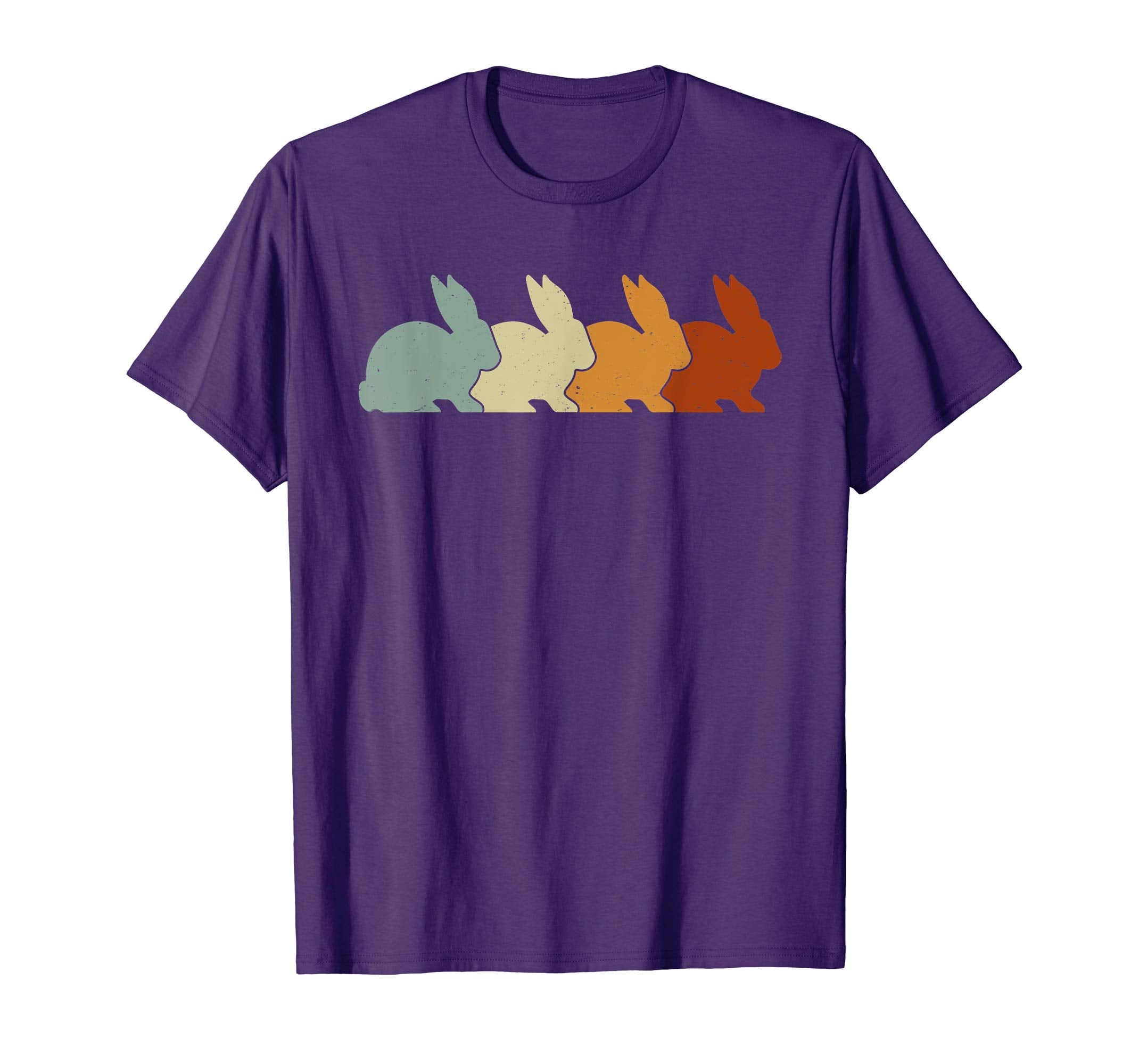 Vintage Bunny Rabbit Shirts Happy Easter Gifts Adults Kids