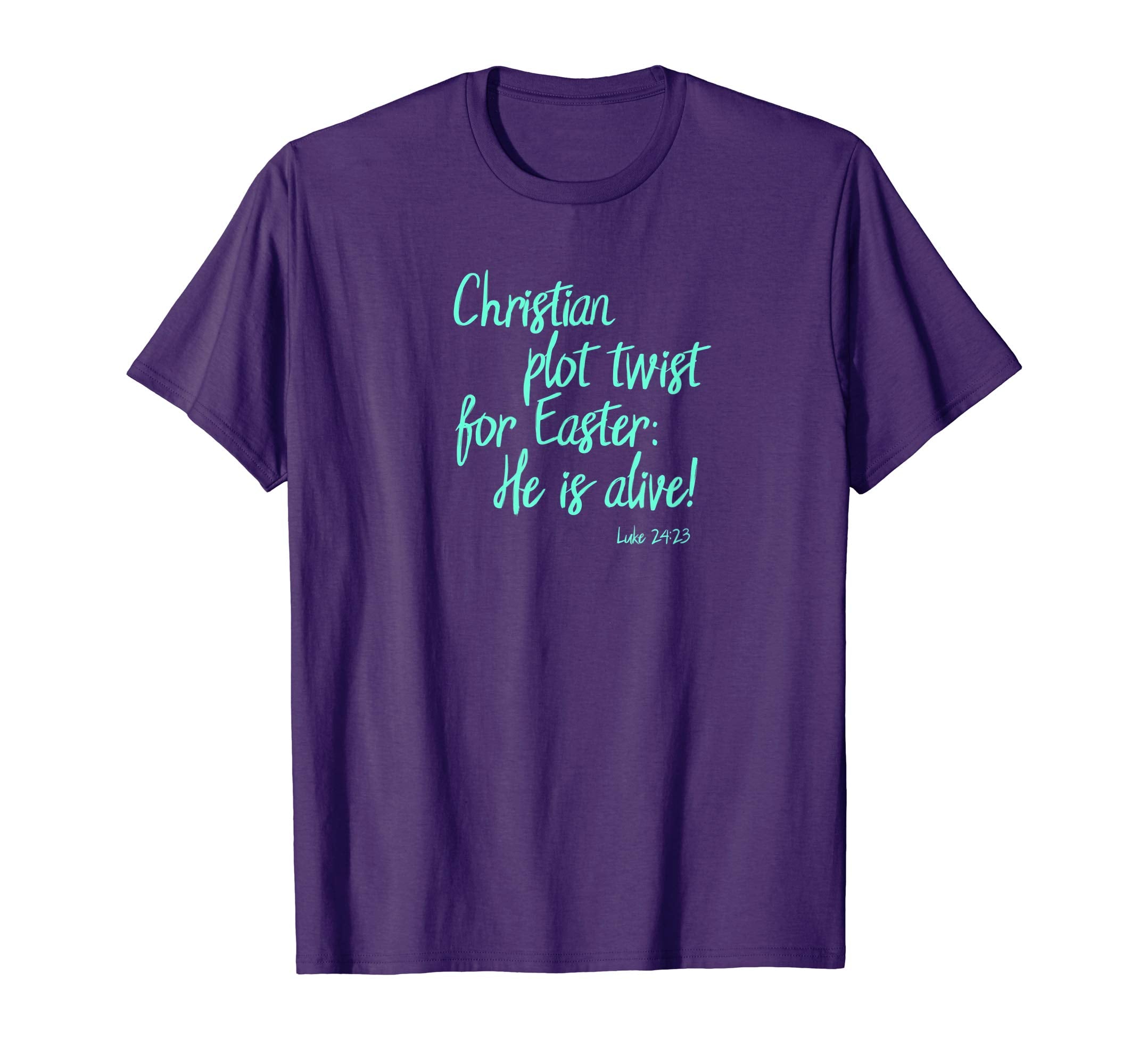 Christian Plot Twist for Easter: He Is Alive! Bible T-Shirt