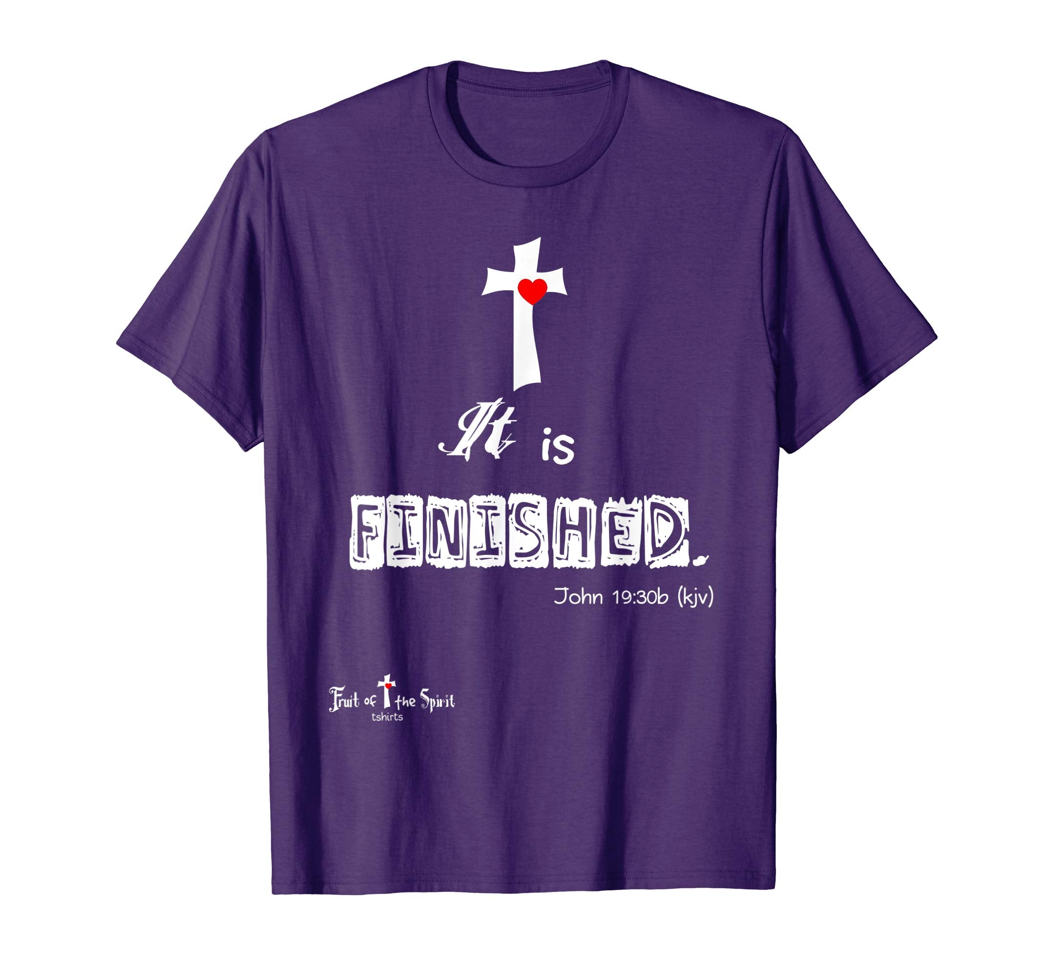 It is finished John 19:30 Christian t-shirt #Easter #hope wl