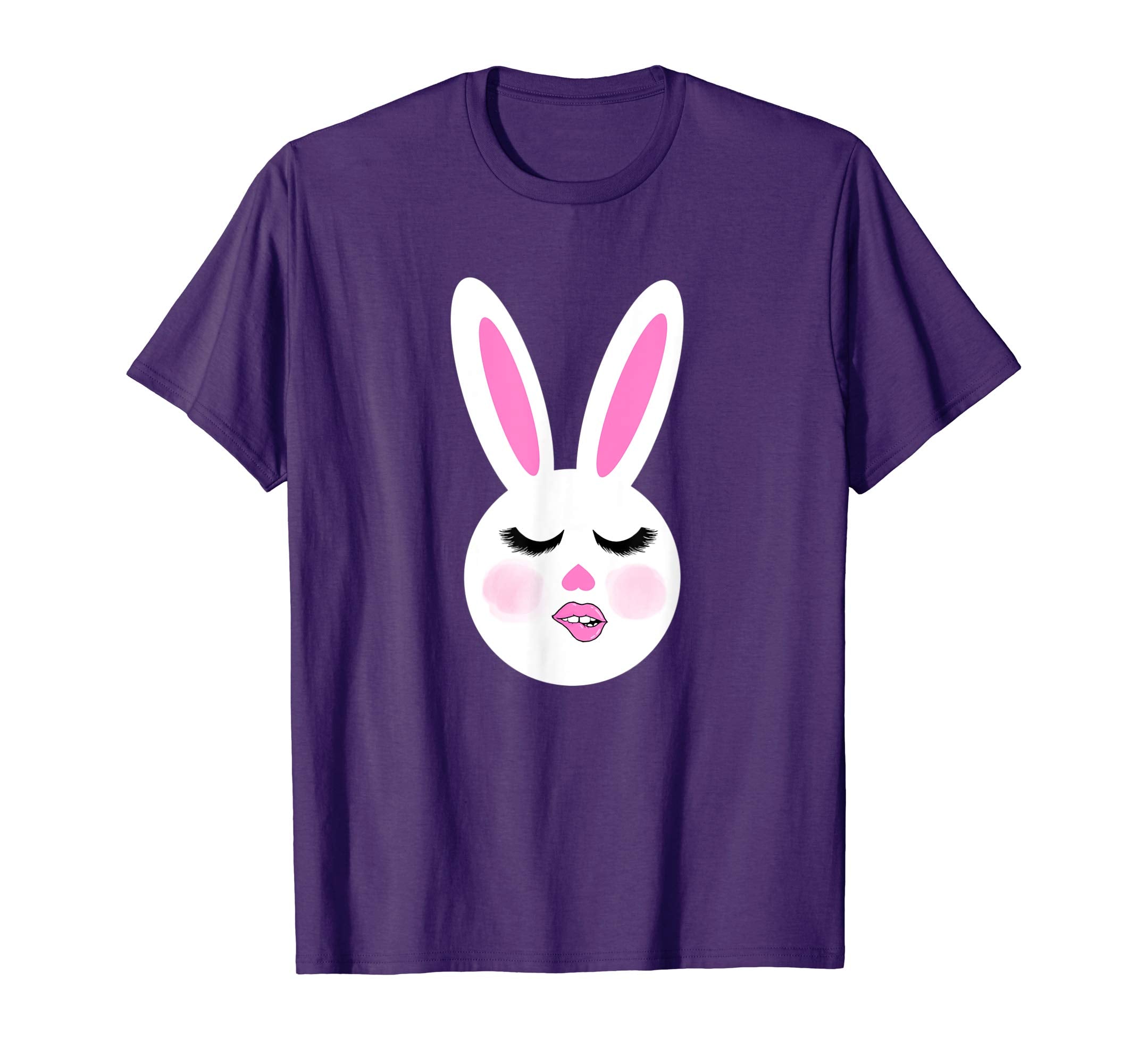Cute Easter Bunny Shirt Funny Happy Easter Bunny Face
