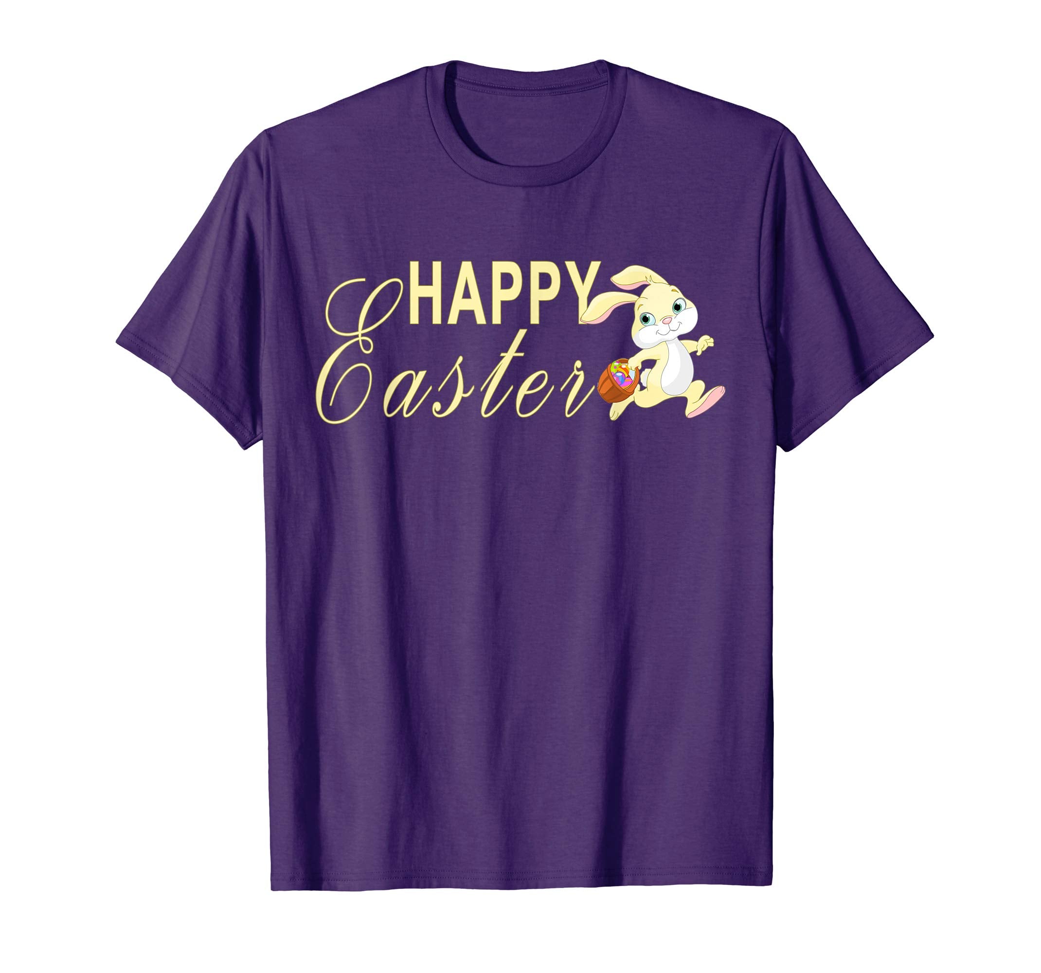 Easter T-Shirt Funny Bunny Basket Gift Eggs Kids Men Women