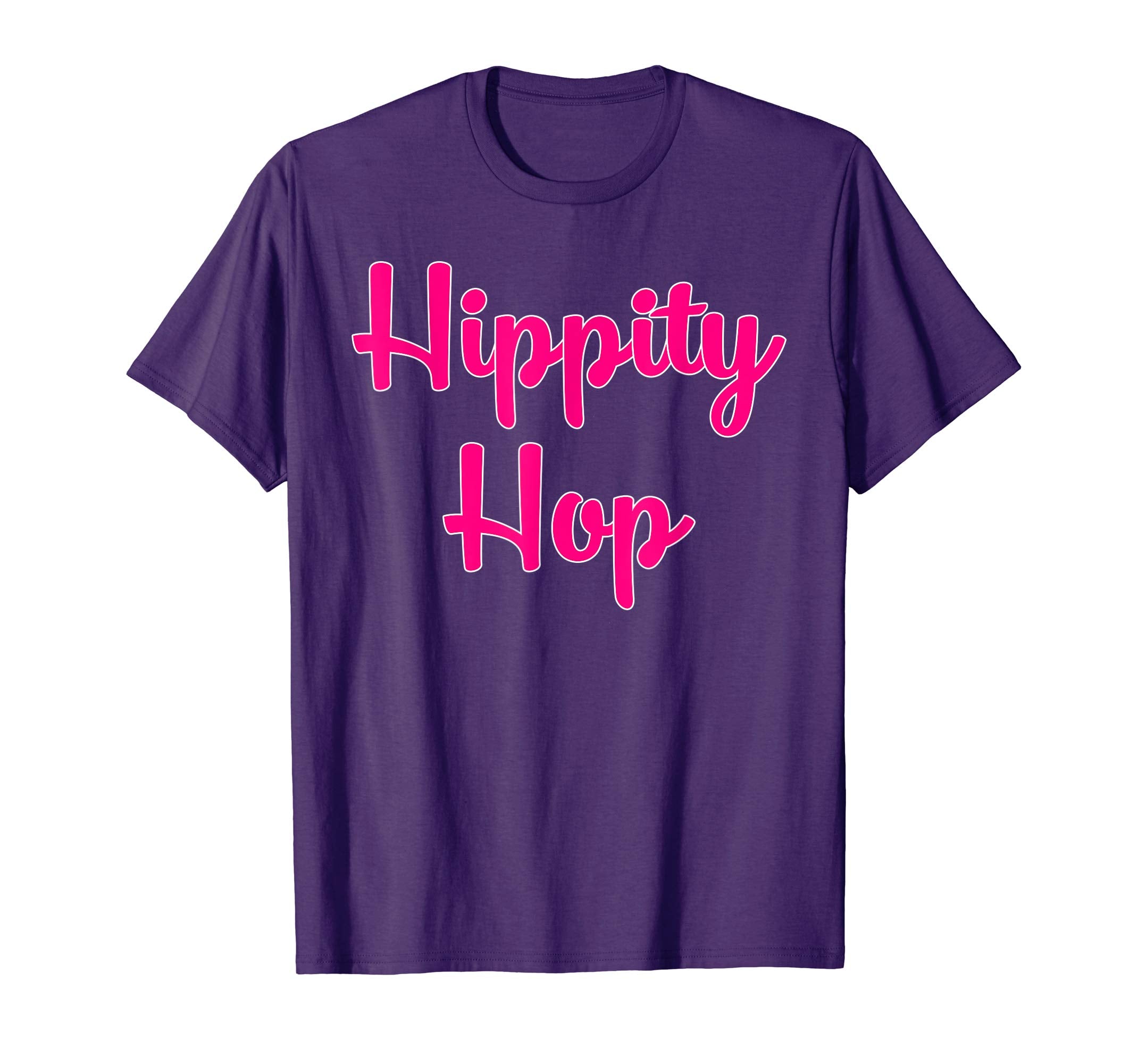 Hippity Hop Shirt Easter Meme Funny Gift Pink Graphic Tee