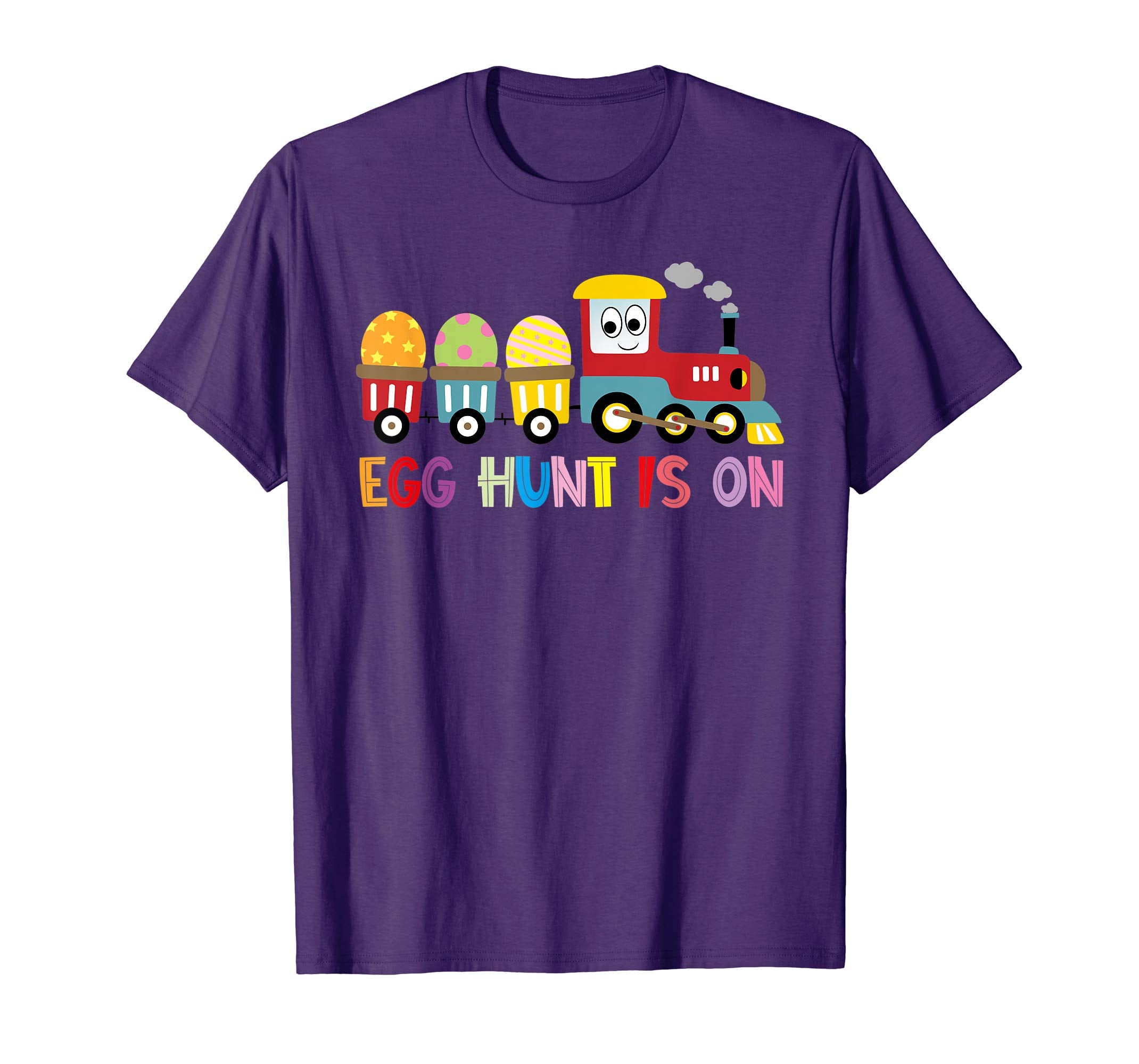 Happy Easter Train Egg Hunt Is On Kids Boys Girls Shirt Gift