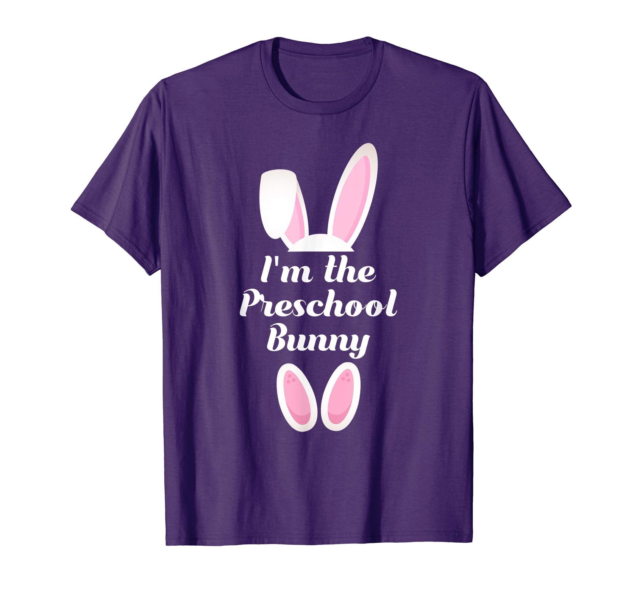 I'm The Preschool Bunny Easter Shirt For Boys Kids Teacher