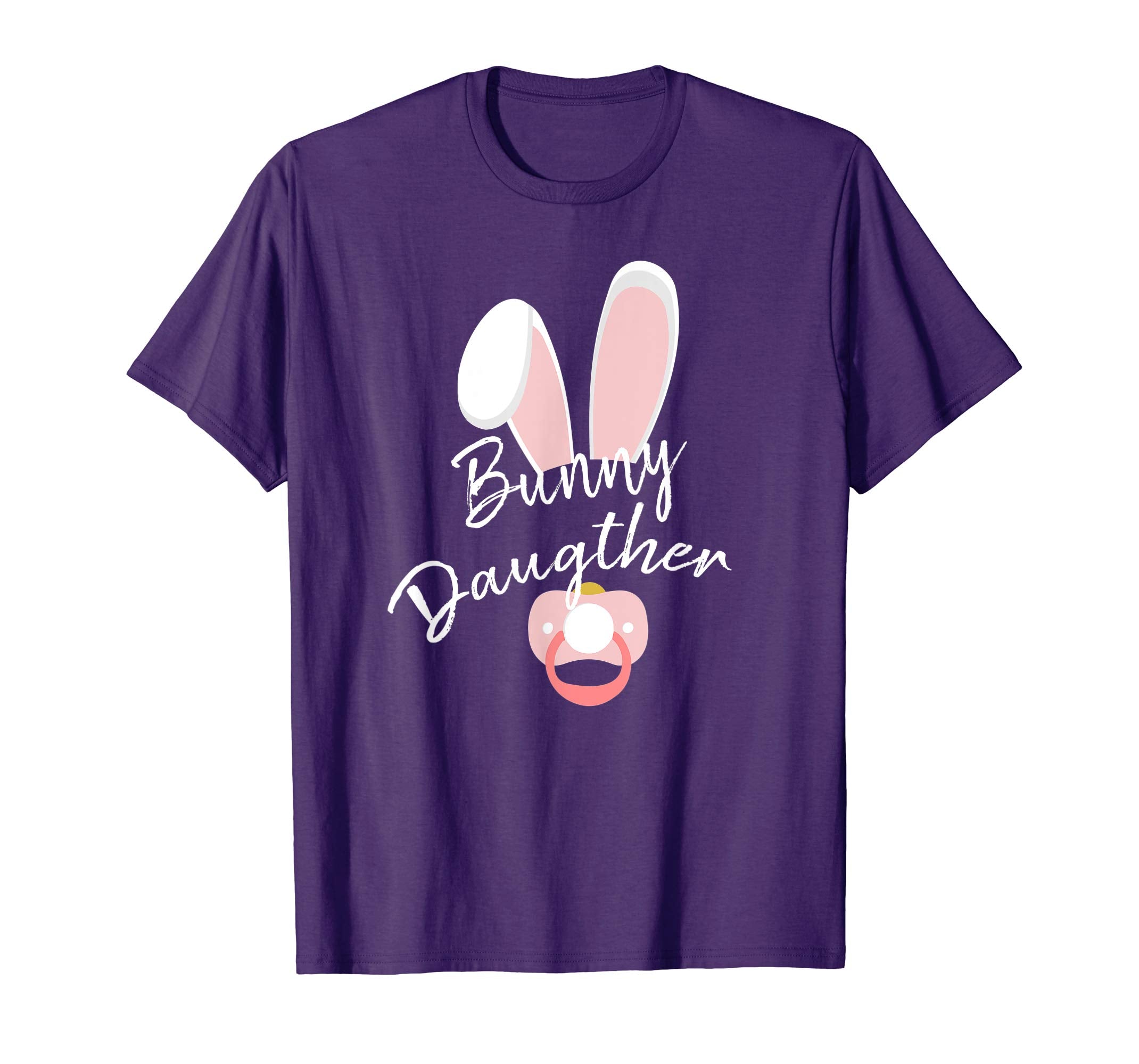 Easter Bunny Daughter Tshirt Rabbit Baby Nipple Tee for Girl