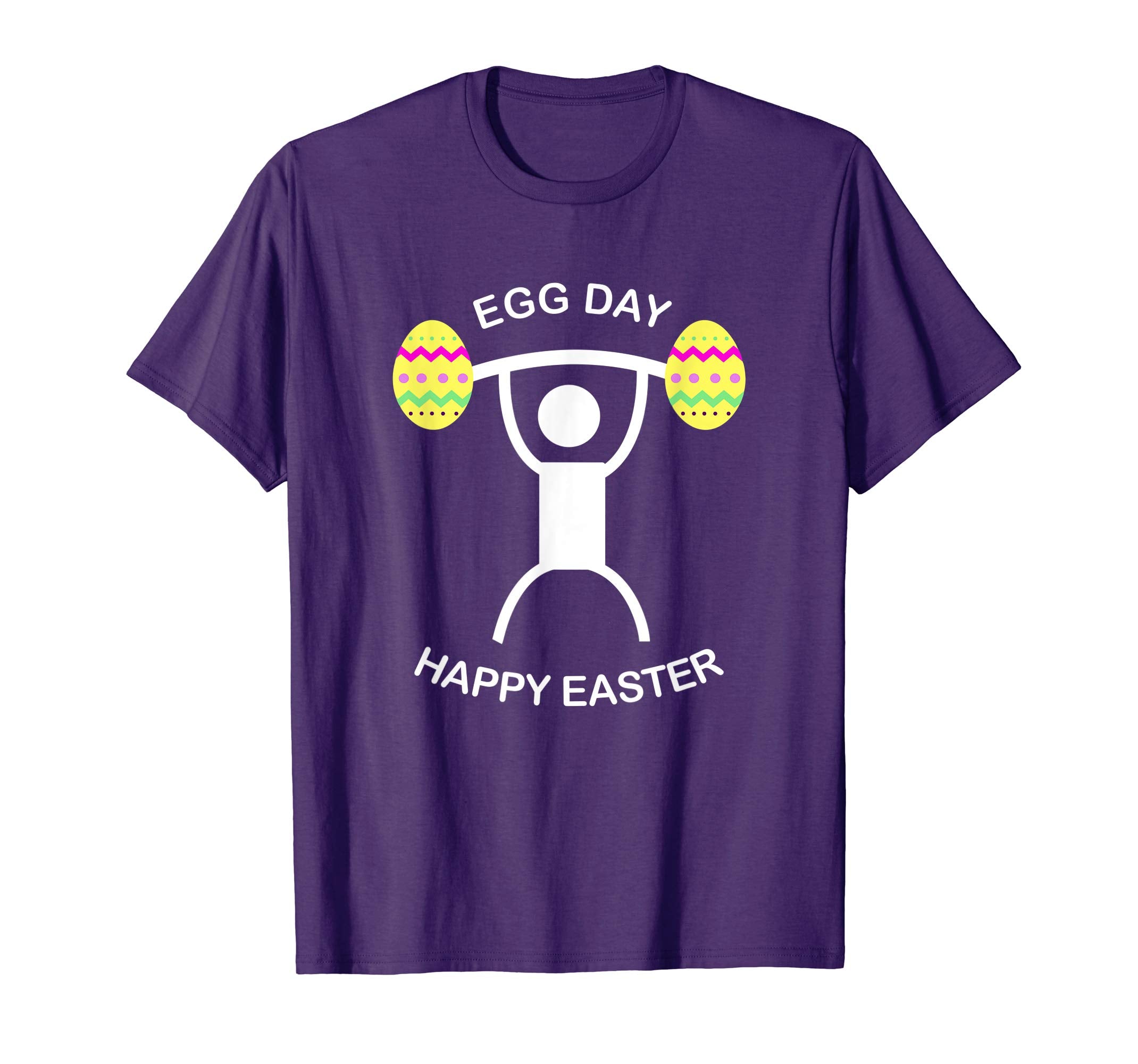 Egg Day Funny Easter T-Shirt for Bodybuilders or Gym Rat