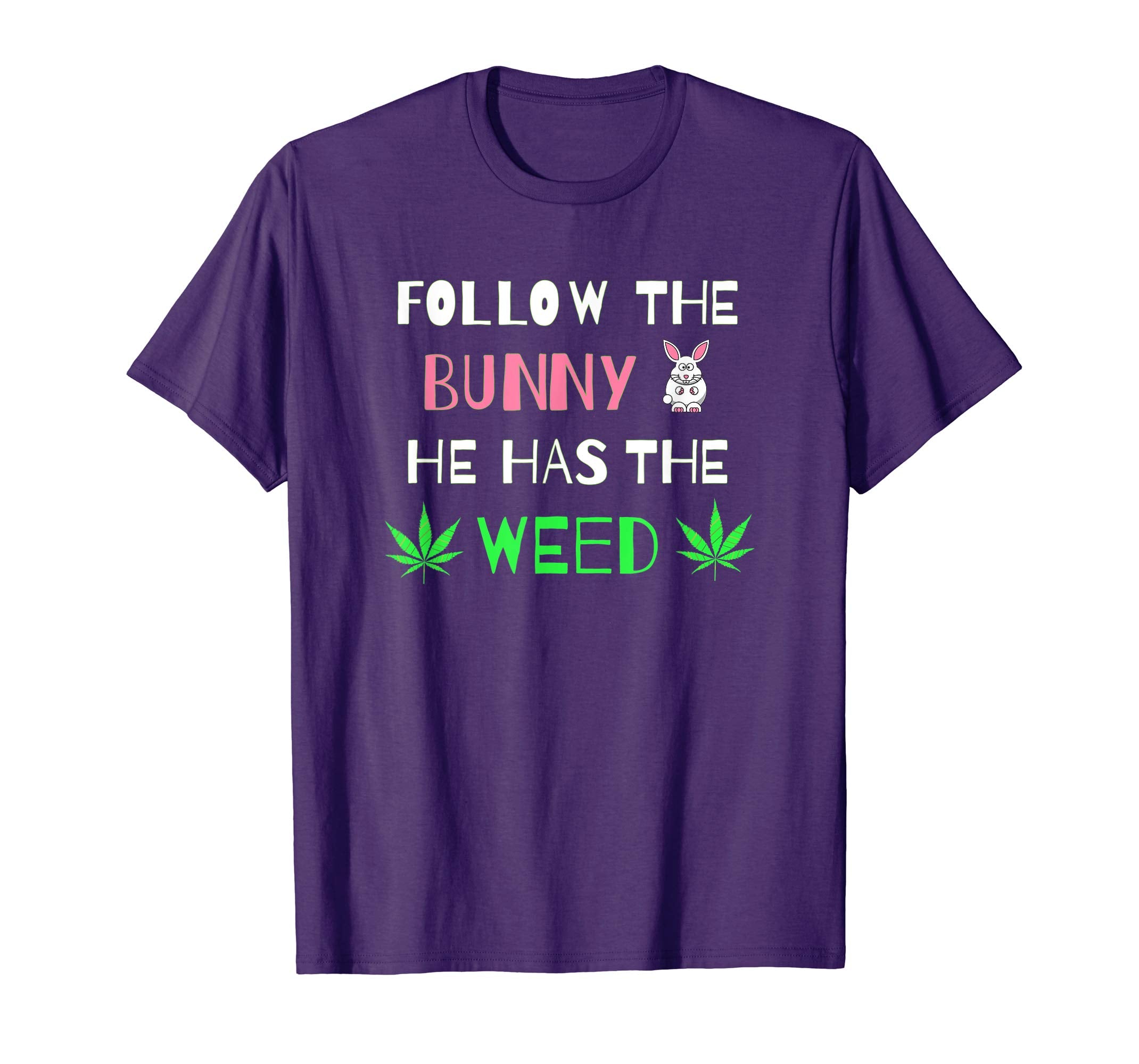 Marijuana Easter Bunny T-Shirt | Weed and Cannabis 420