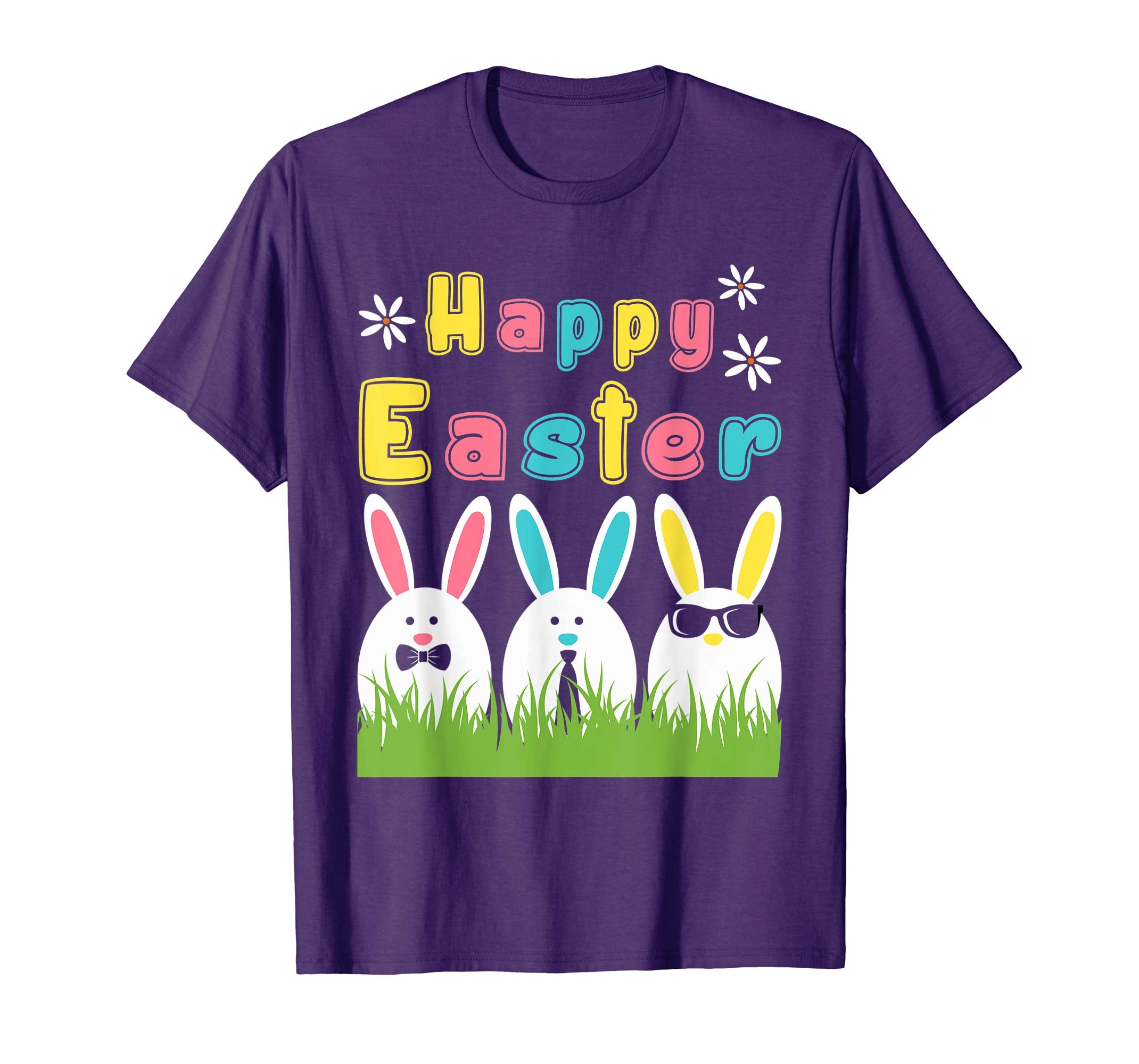 Happy Easter T shirt Women Men Kids Boys Girls Bunny Eggs