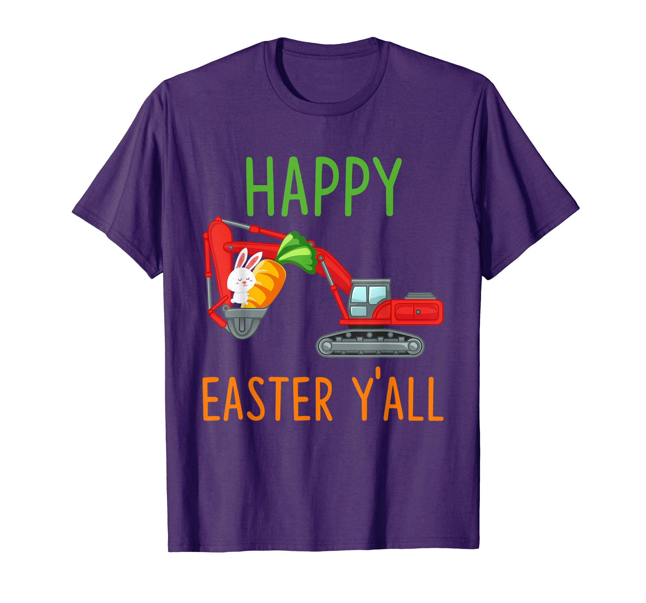 Digger Happy-Easter-Y'all T-shirt Hunting-Season-Egg