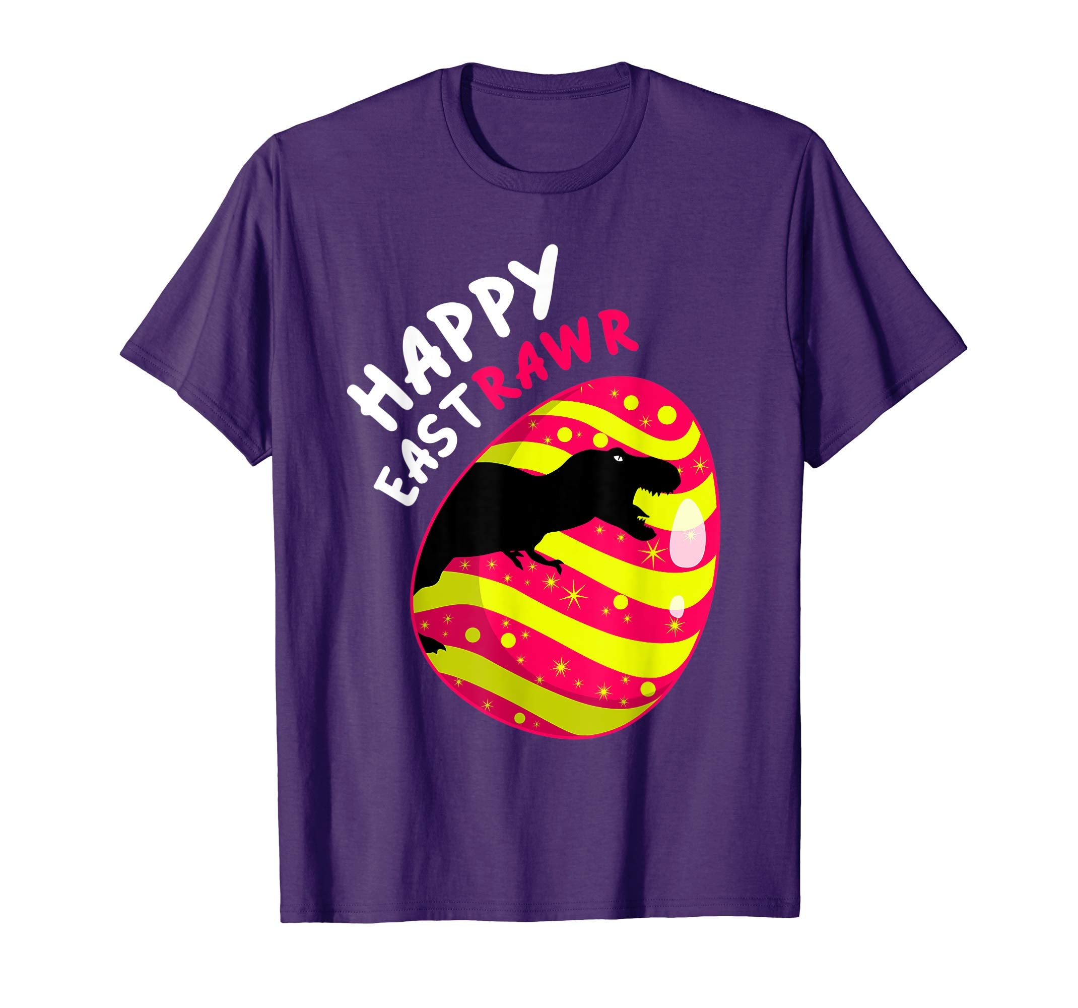 Kids T Rex Dinosaur Easter TShirt Funny Happy Eastrawr Shirt