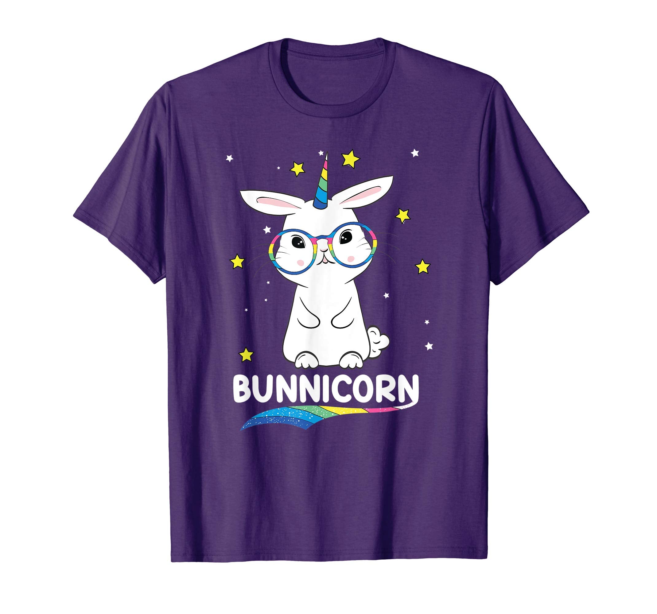 Bunnicorn Bunny Unicorn Happy Easter T-Shirt Rabbit Tees