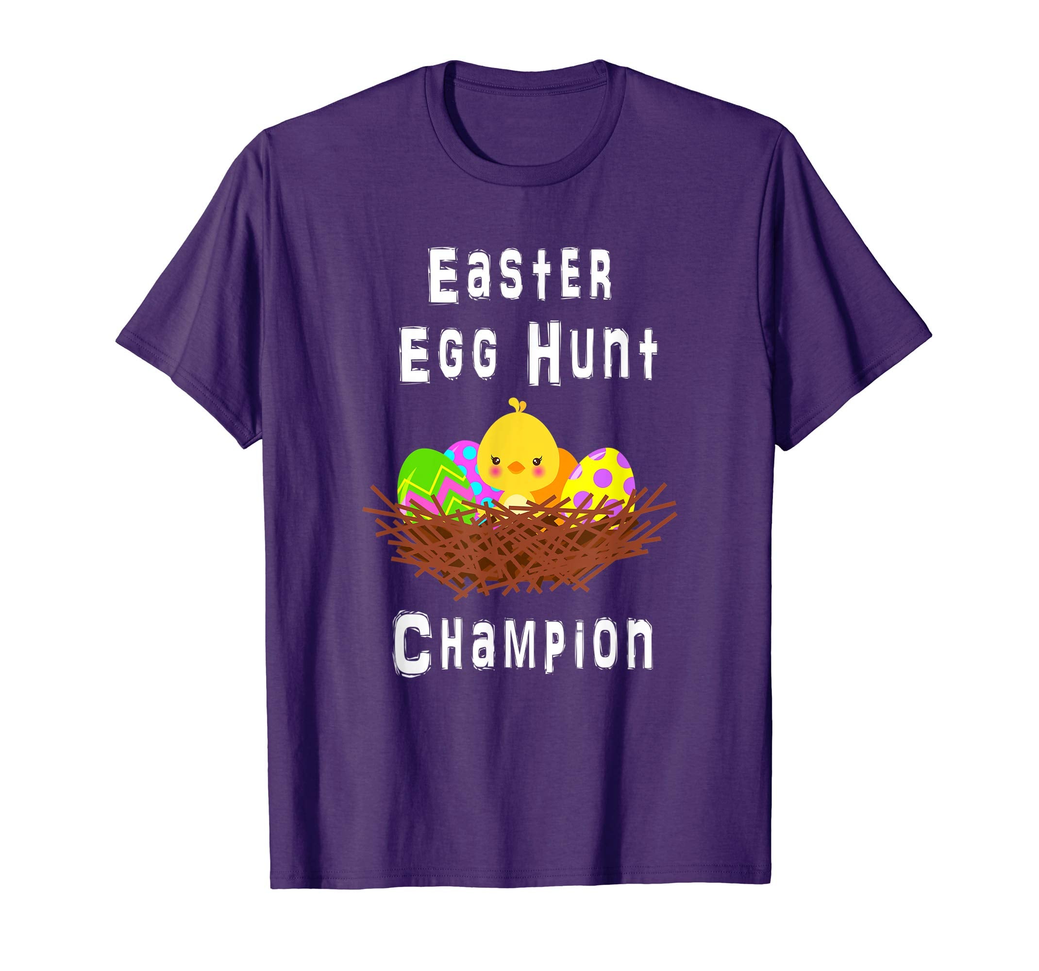 Easter Egg Hunt Champion T-shirt Funny Kids men women tee