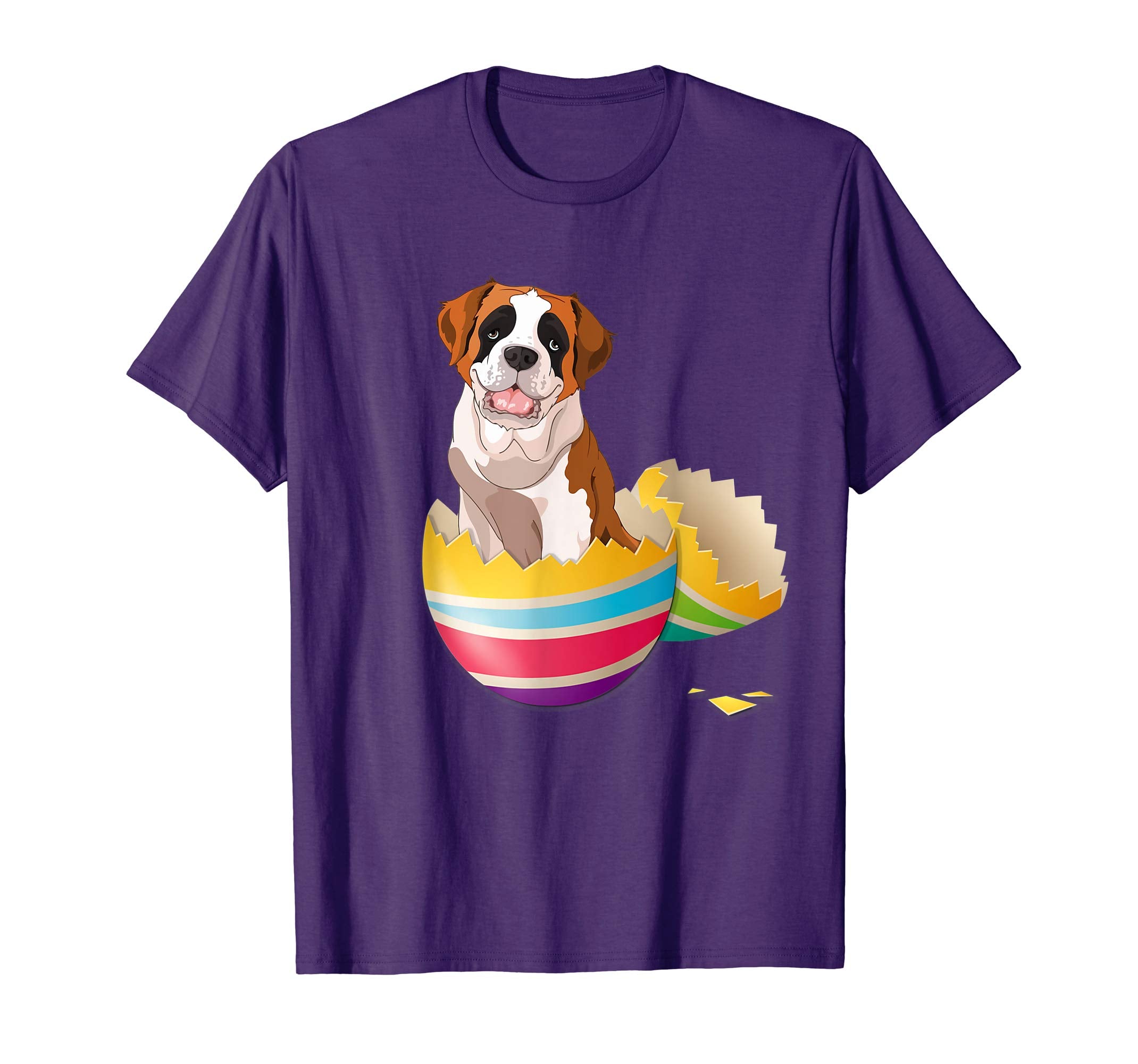 Saint Bernard Hatching From Easter Egg Easter Day Shirt