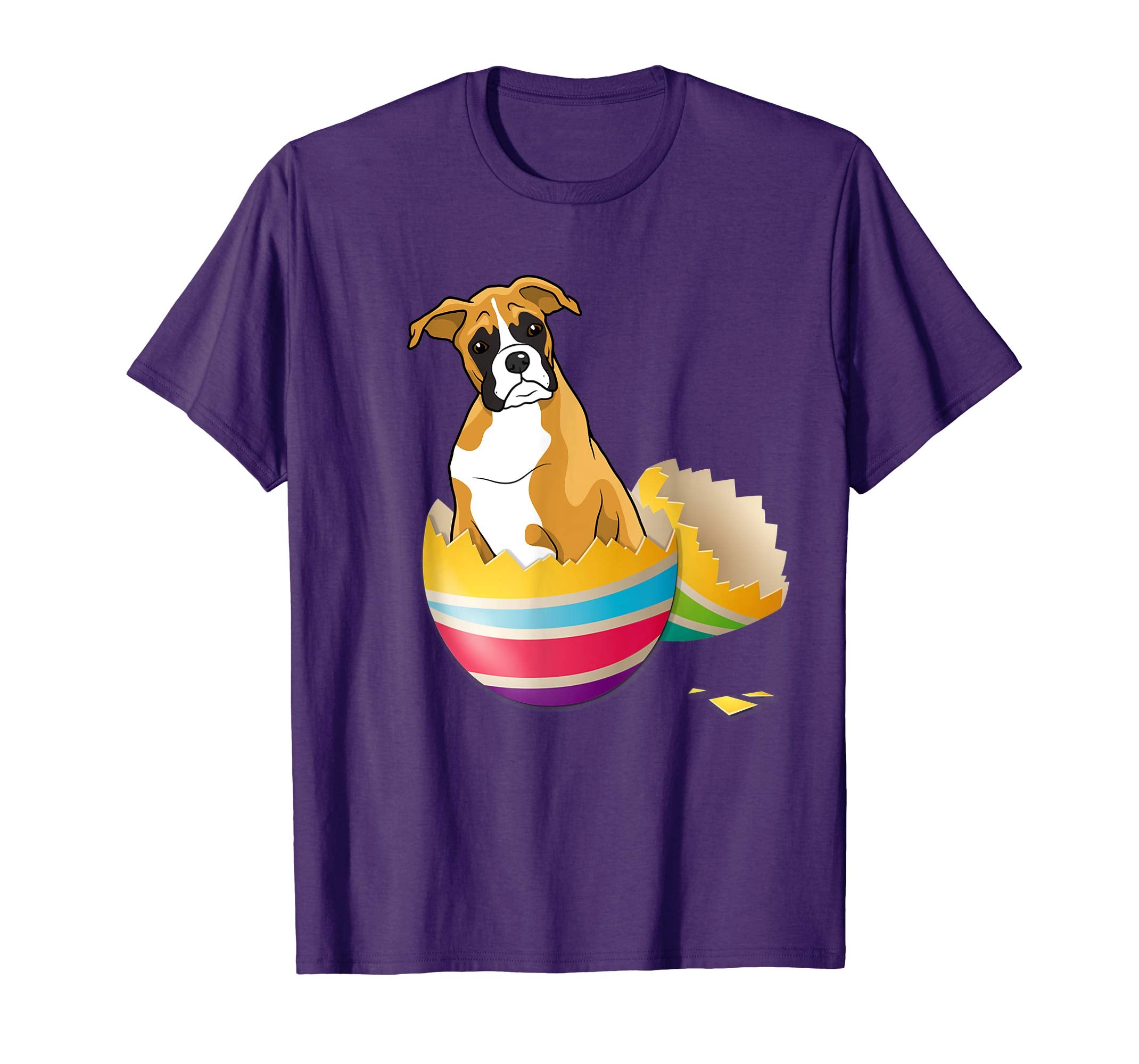 Boxer Hatching From Easter Egg Easter Day Shirt