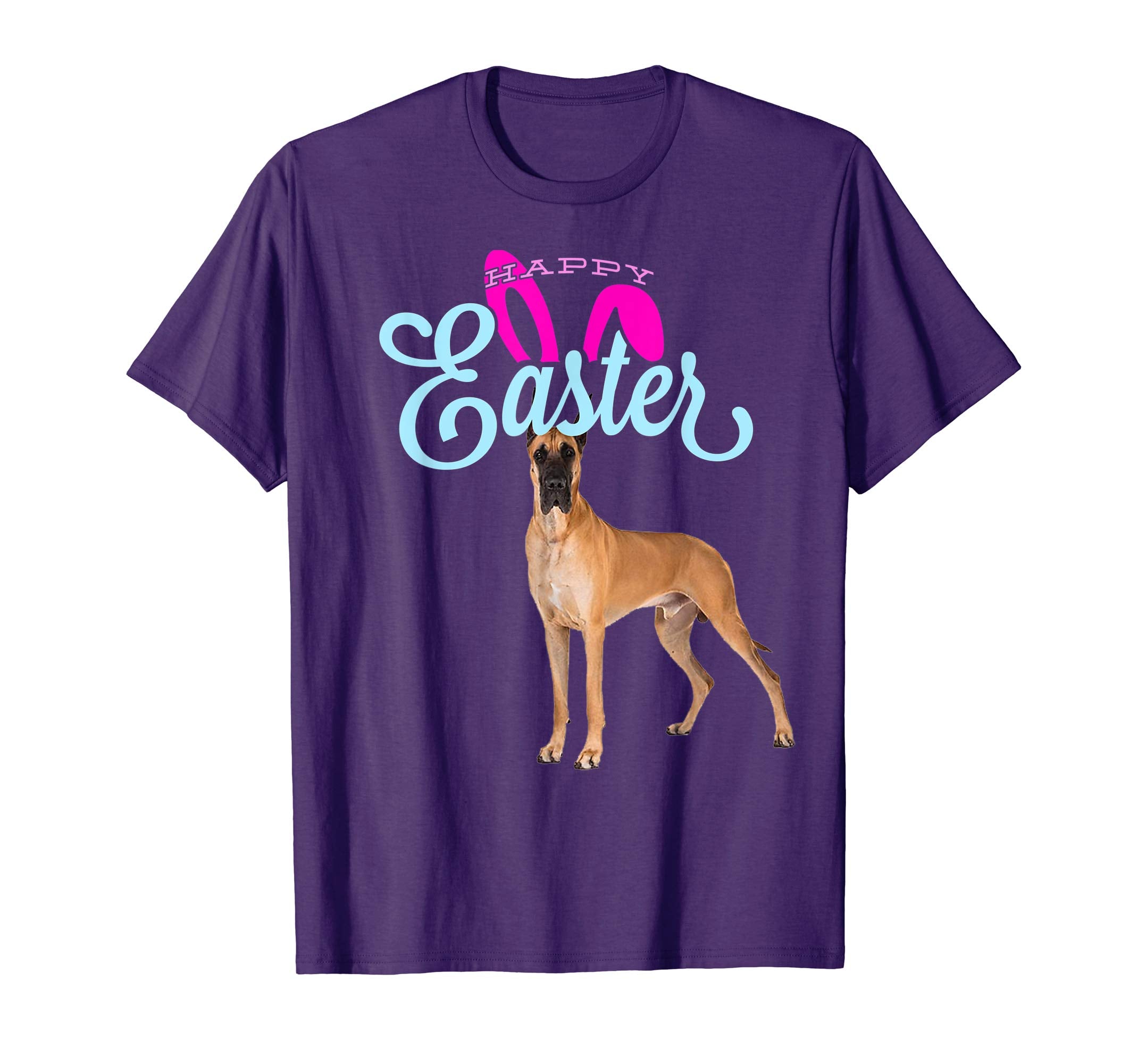 Easter Bunny Great Dane Tshirt Dog Men Women Gift Easter Day