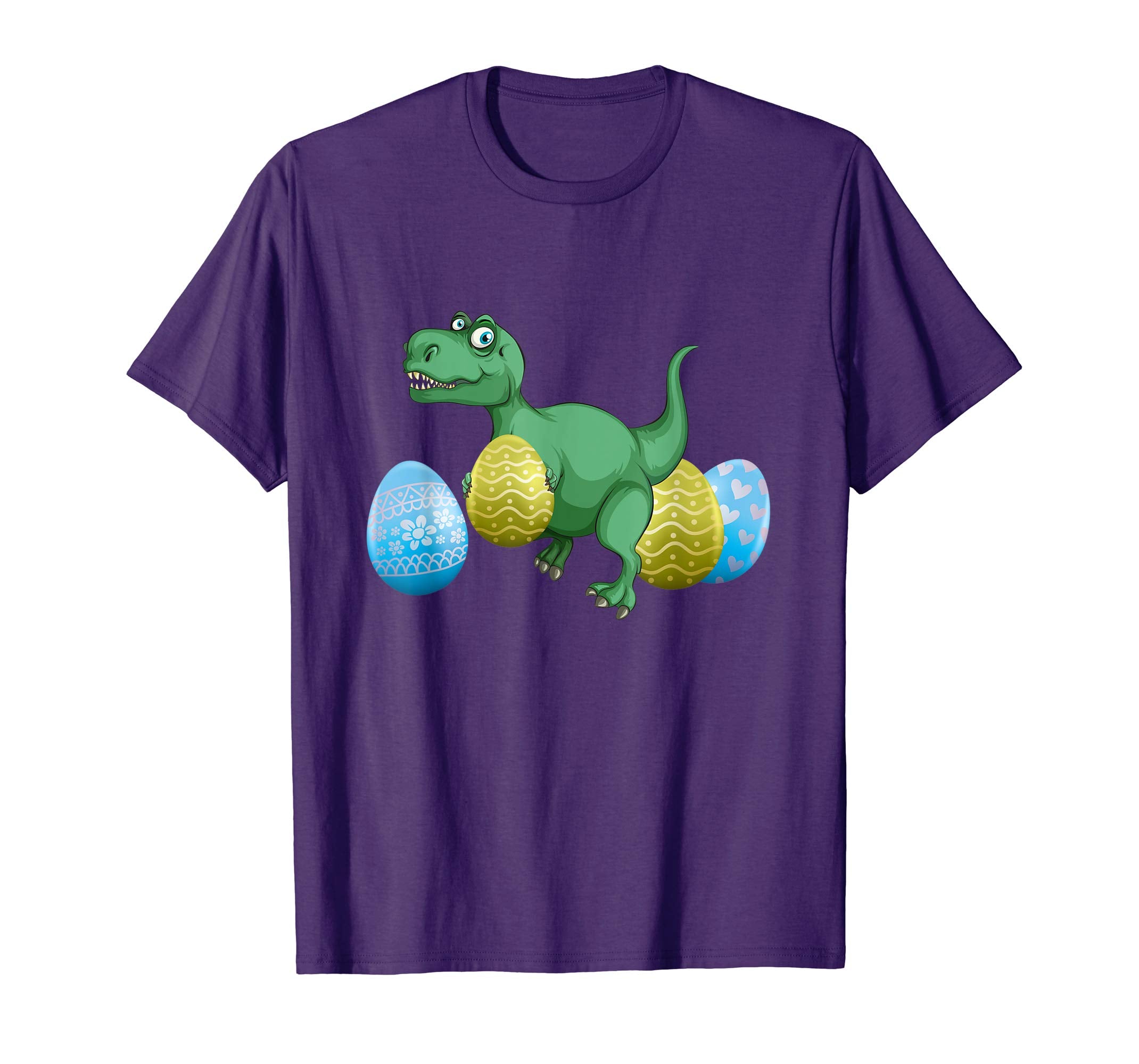 Easter T-Rex Shirt For Kids Cute Easter Dinosaur Egg Shirt