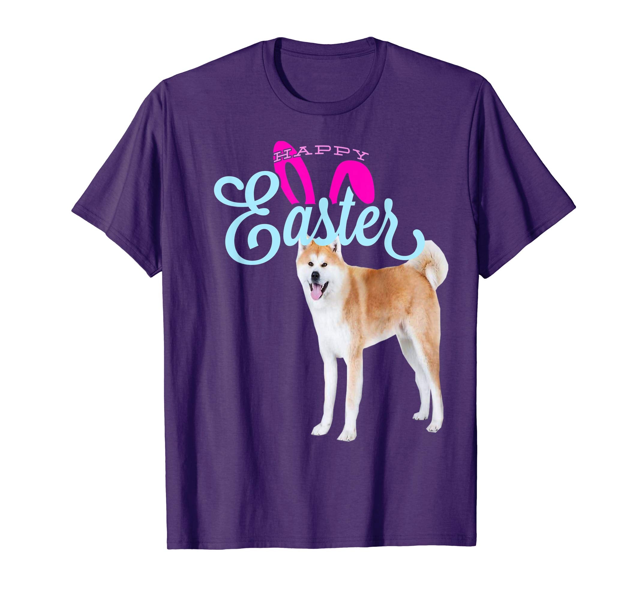 Easter Bunny Akita Tshirt Dog Men Women Gift Easter Day