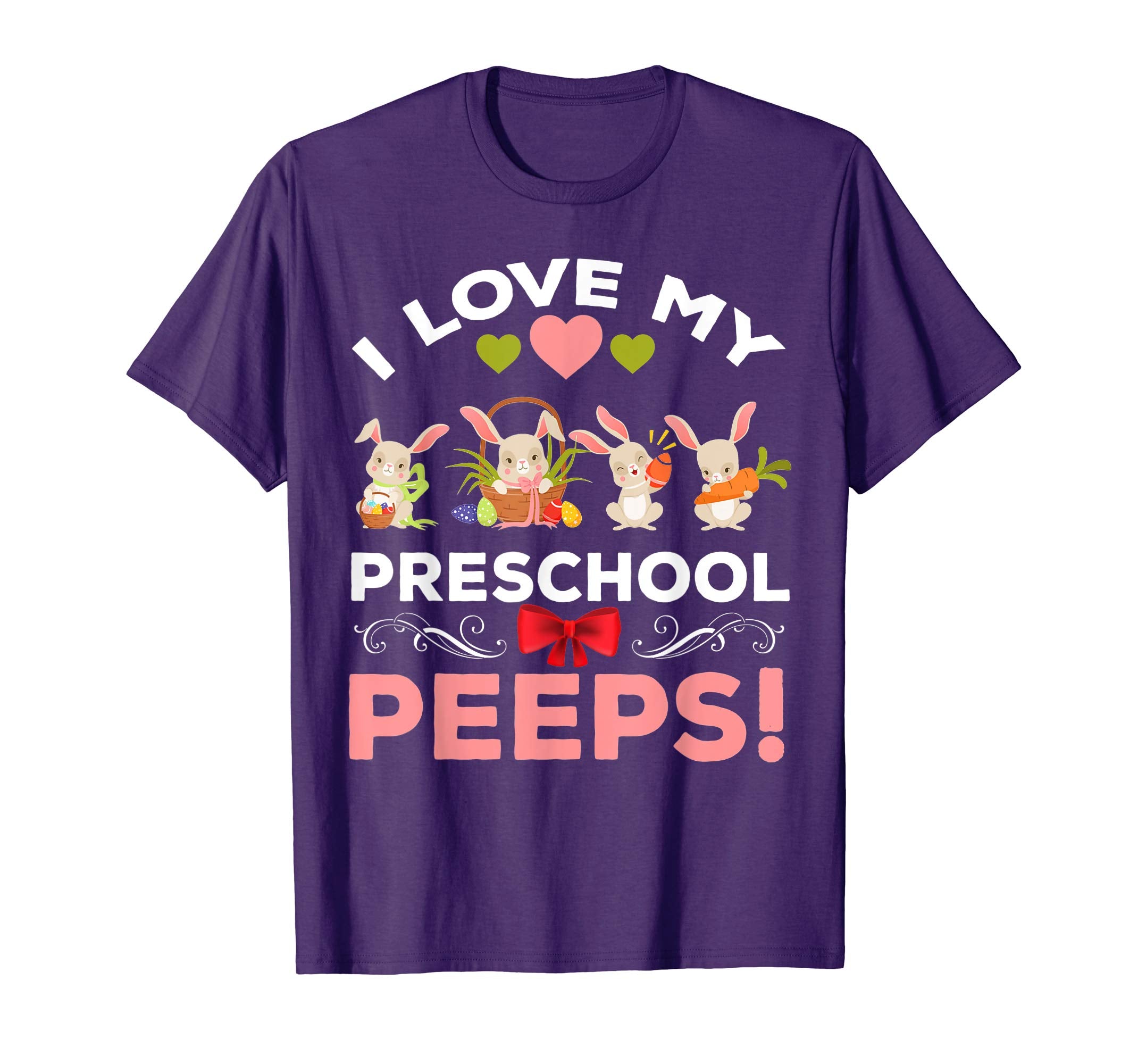 I Love my Preschool Peeps Easter Grade Teacher Shirt