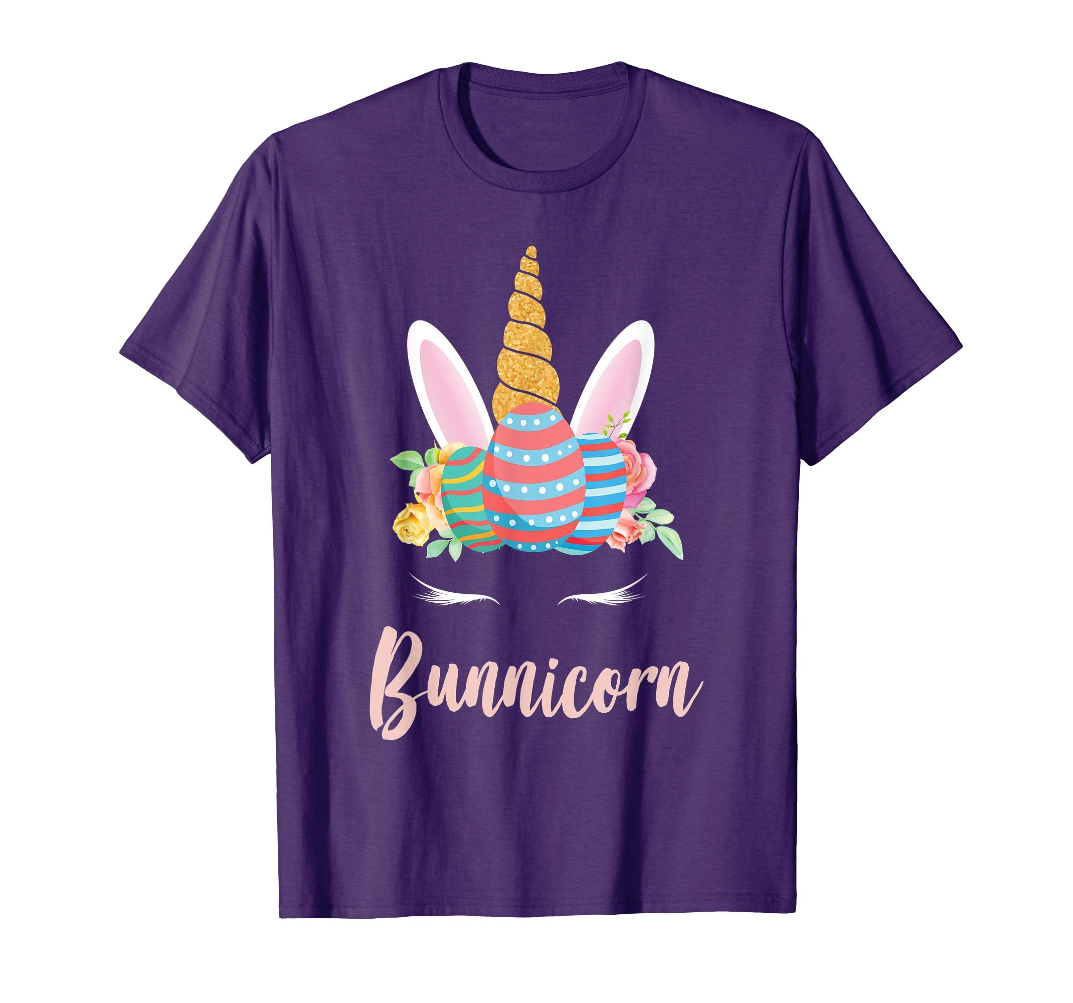 Unicorn Easter T-Shirt, Girl Easter Bunny bunnicorn gifts