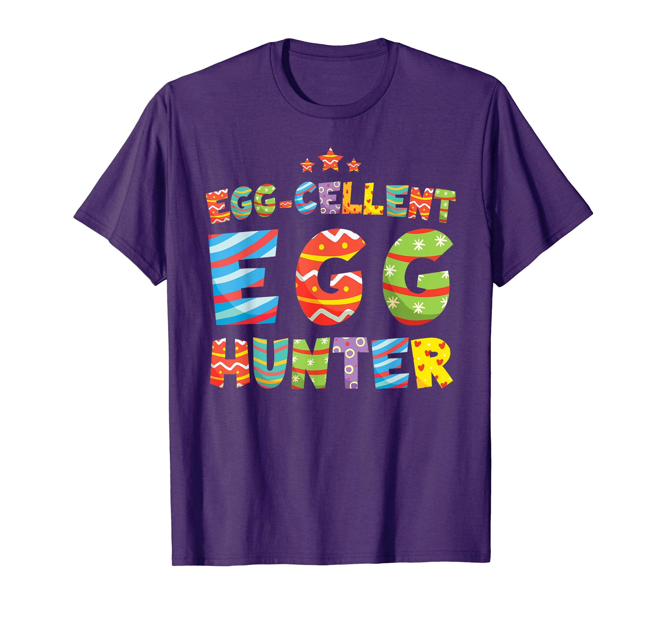 Egg-cellent Hunter Funny Easter Shirt Easter Egg Bunny Shirt
