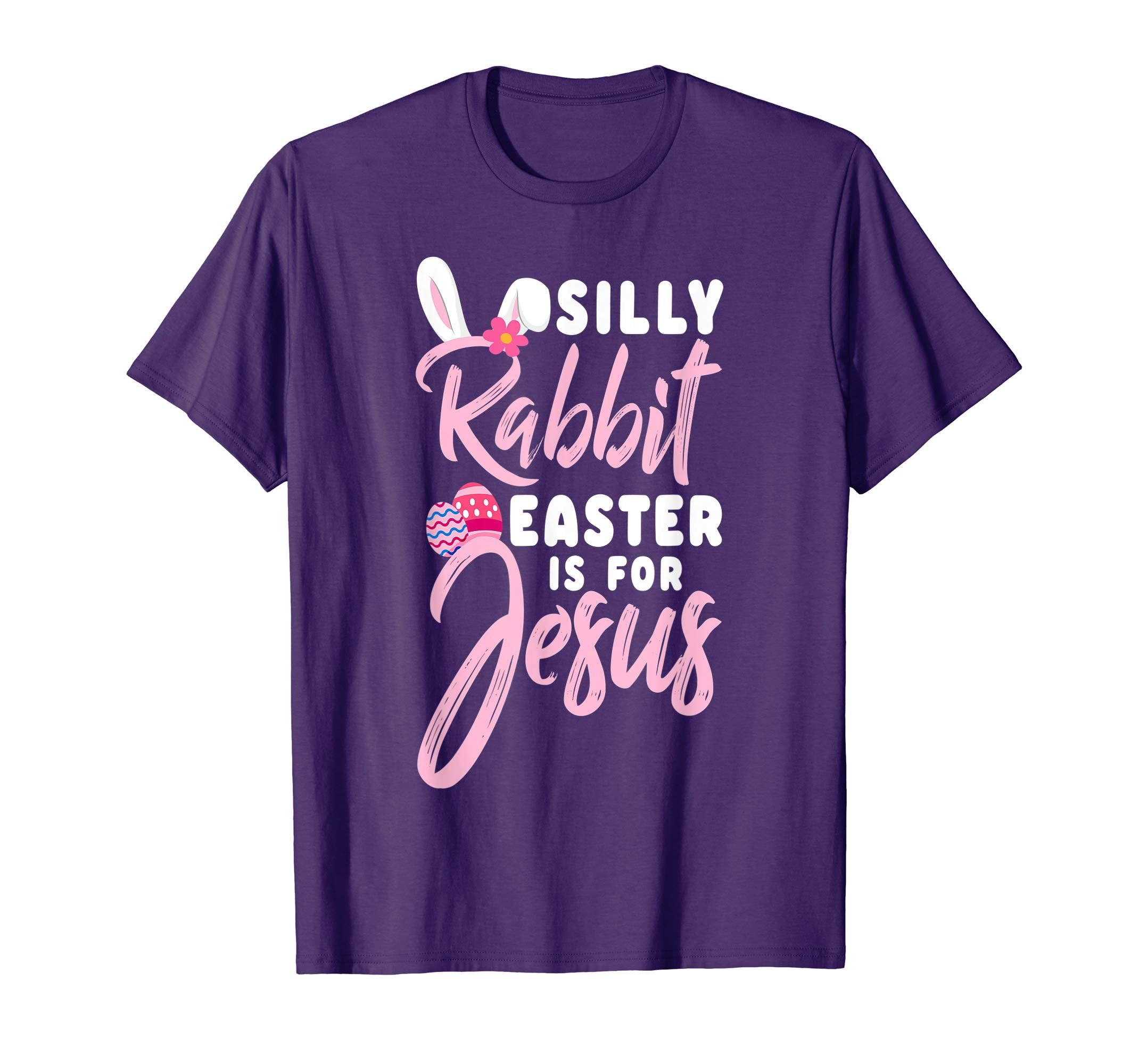 Cute Silly Rabbit Easter Is for Jesus Christians TShirt Gift