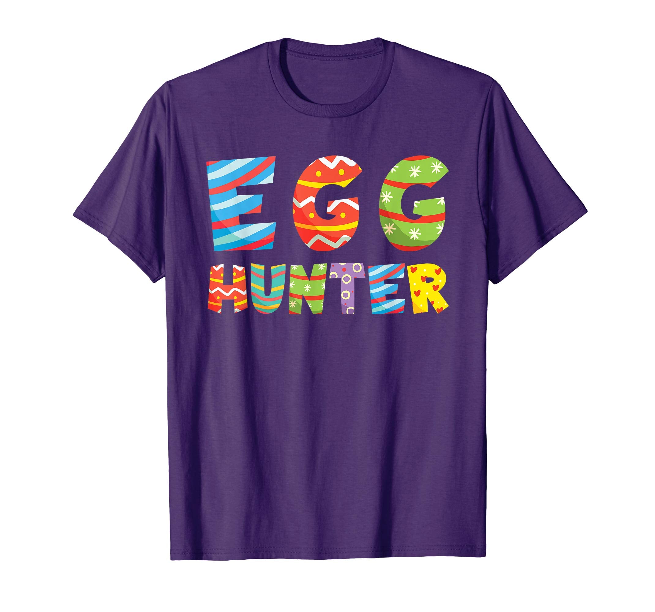 Egg Hunter Funny Easter Shirt Easter Egg Bunny Shirt Kids
