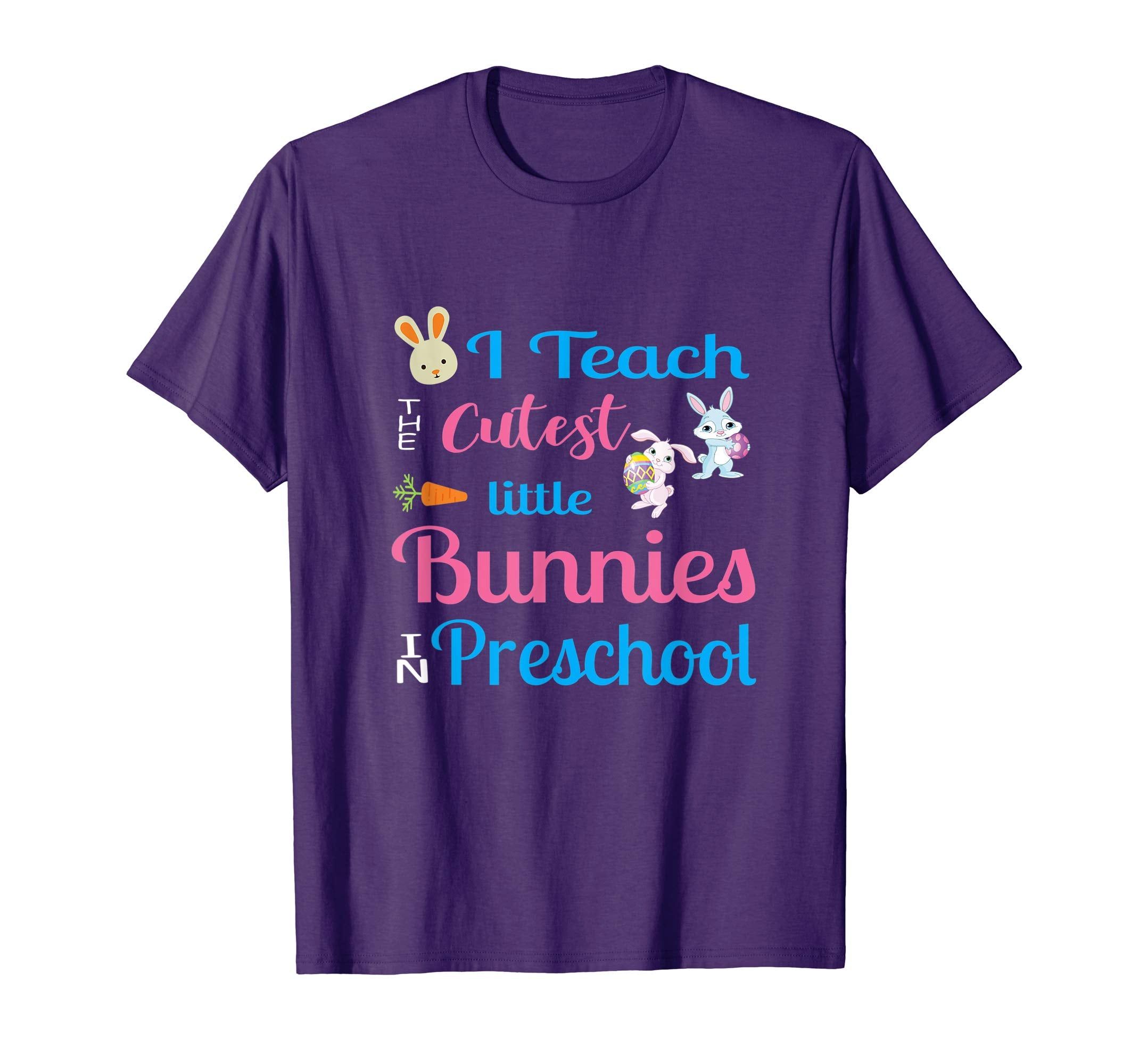 Teacher preschool bunny Easter tshirt gifts