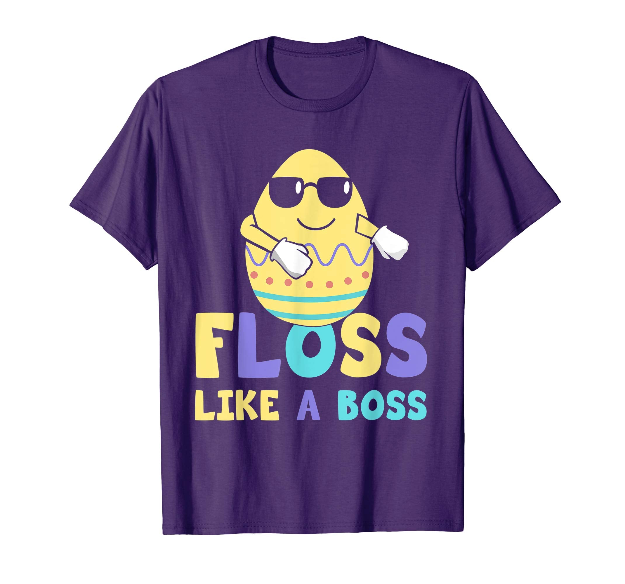 Floss Like A Boss Shirt Cute Colorful Egg Easter Gifts
