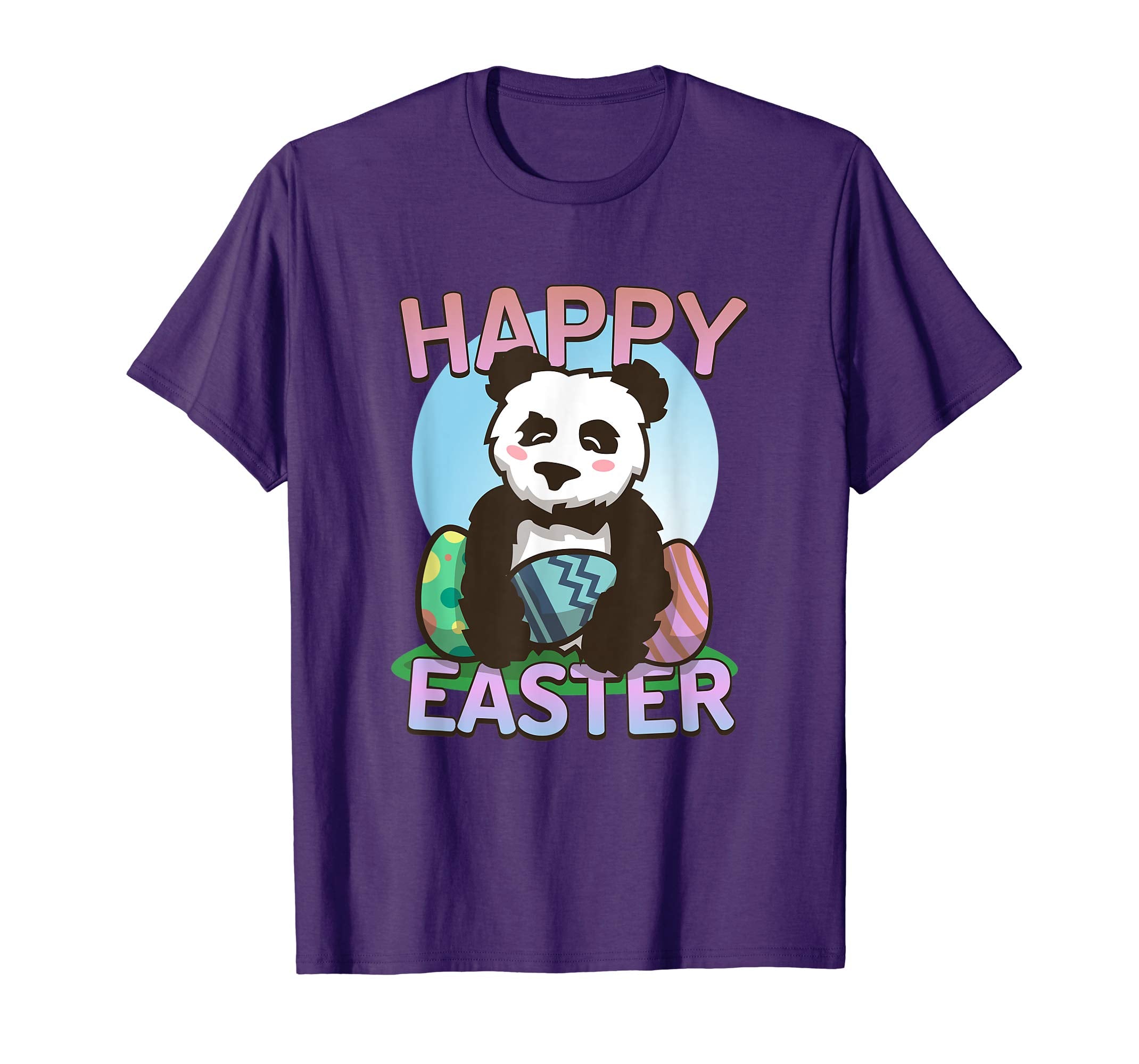 Happy Easter 2019 Panda Cute Gift T Shirt boys girls